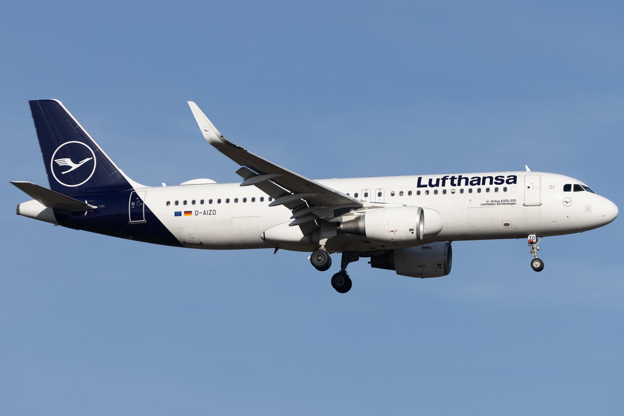Frankfurt Airport: Lufthansa (LH / DLH) | Airbus A320-214 A320 | D-AIZO | MSN 5441