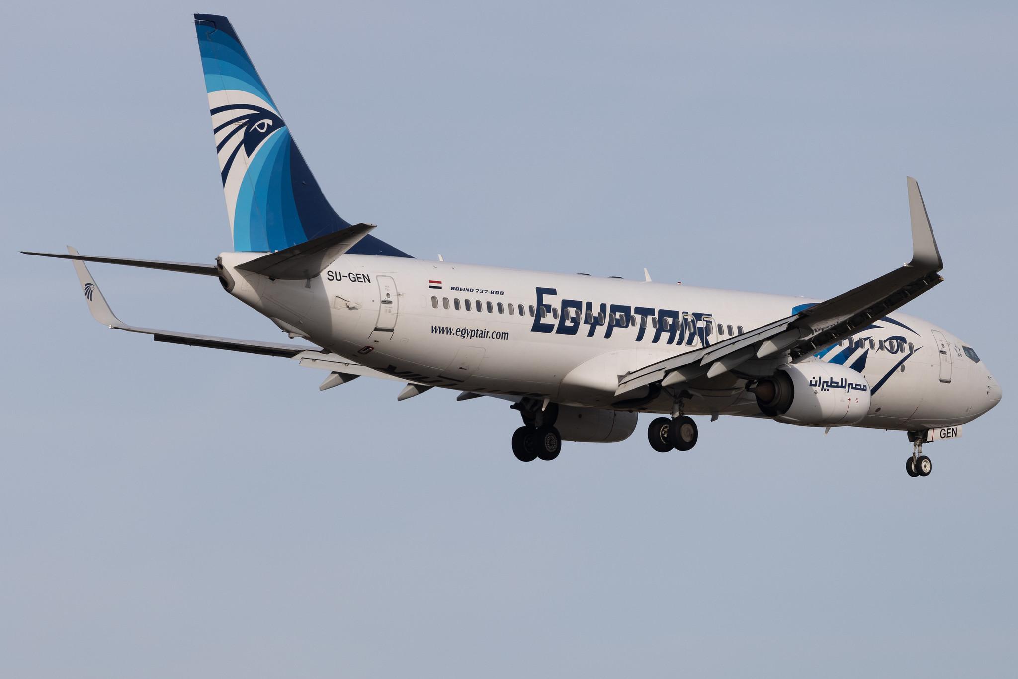 Frankfurt Airport: EgyptAir (MS / MSR) | Boeing 737-866 B738 | SU-GEN | MSN 63806