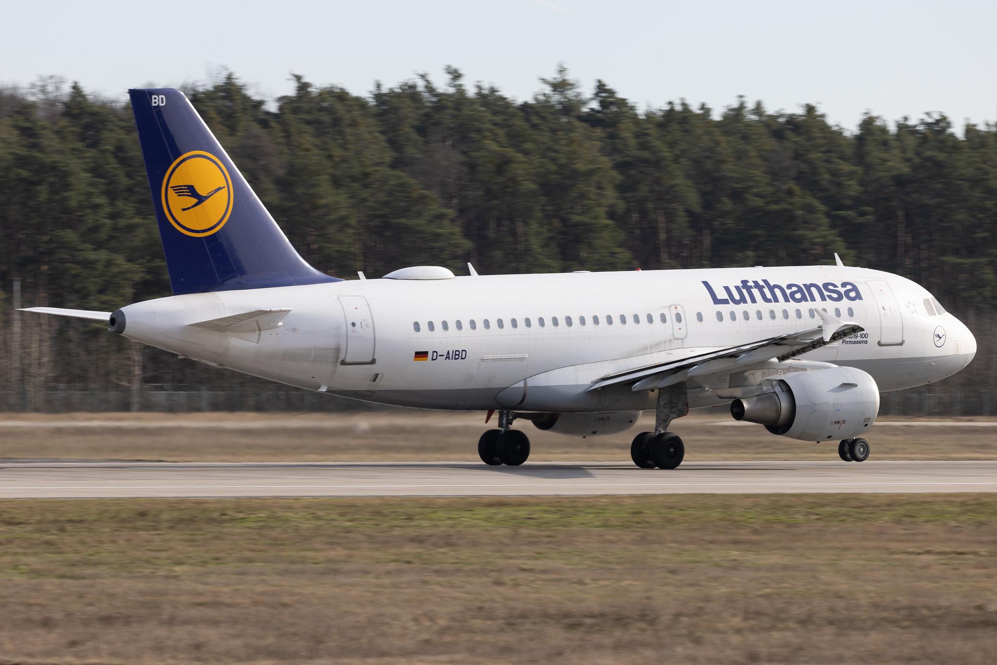 Frankfurt Airport: Lufthansa (LH / DLH) | Airbus A319-112 A319 | D-AIBD | MSN 4455
