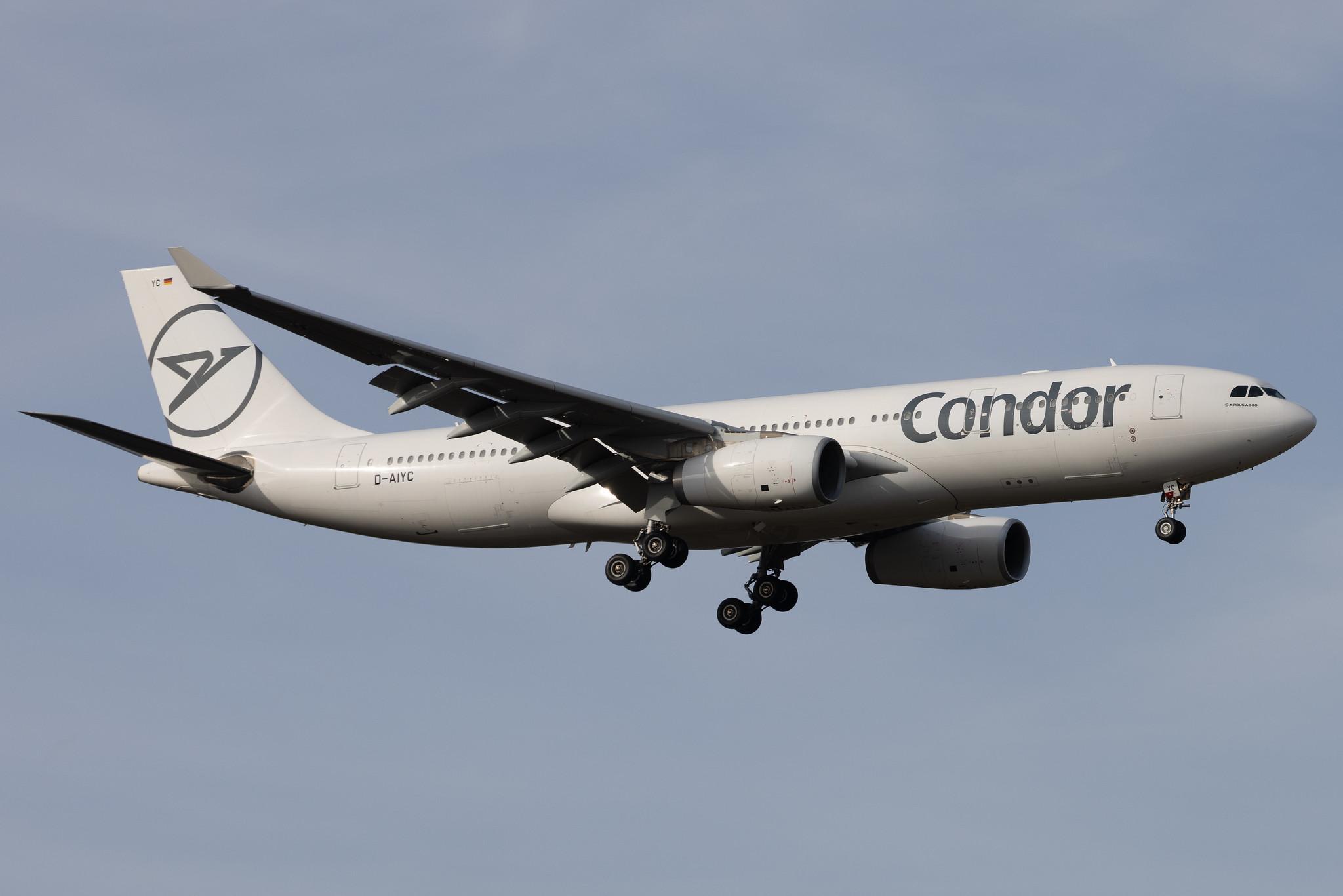 Frankfurt Airport: Condor (DE / CFG) |  Airbus A330-243 A332 | D-AIYC | MSN 0975