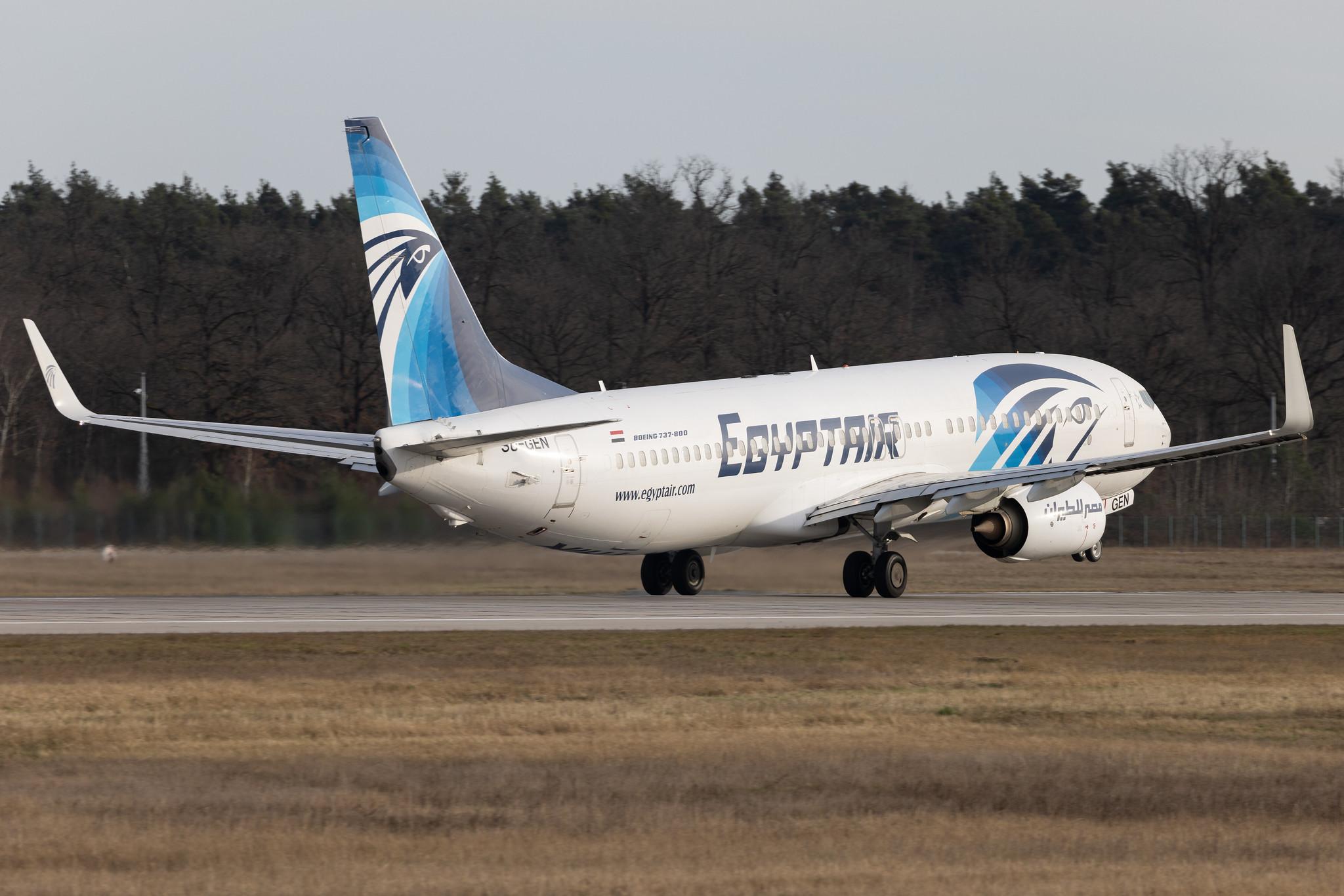 Frankfurt Airport: EgyptAir (MS / MSR) | Boeing 737-866 B738 | SU-GEN | MSN 63806