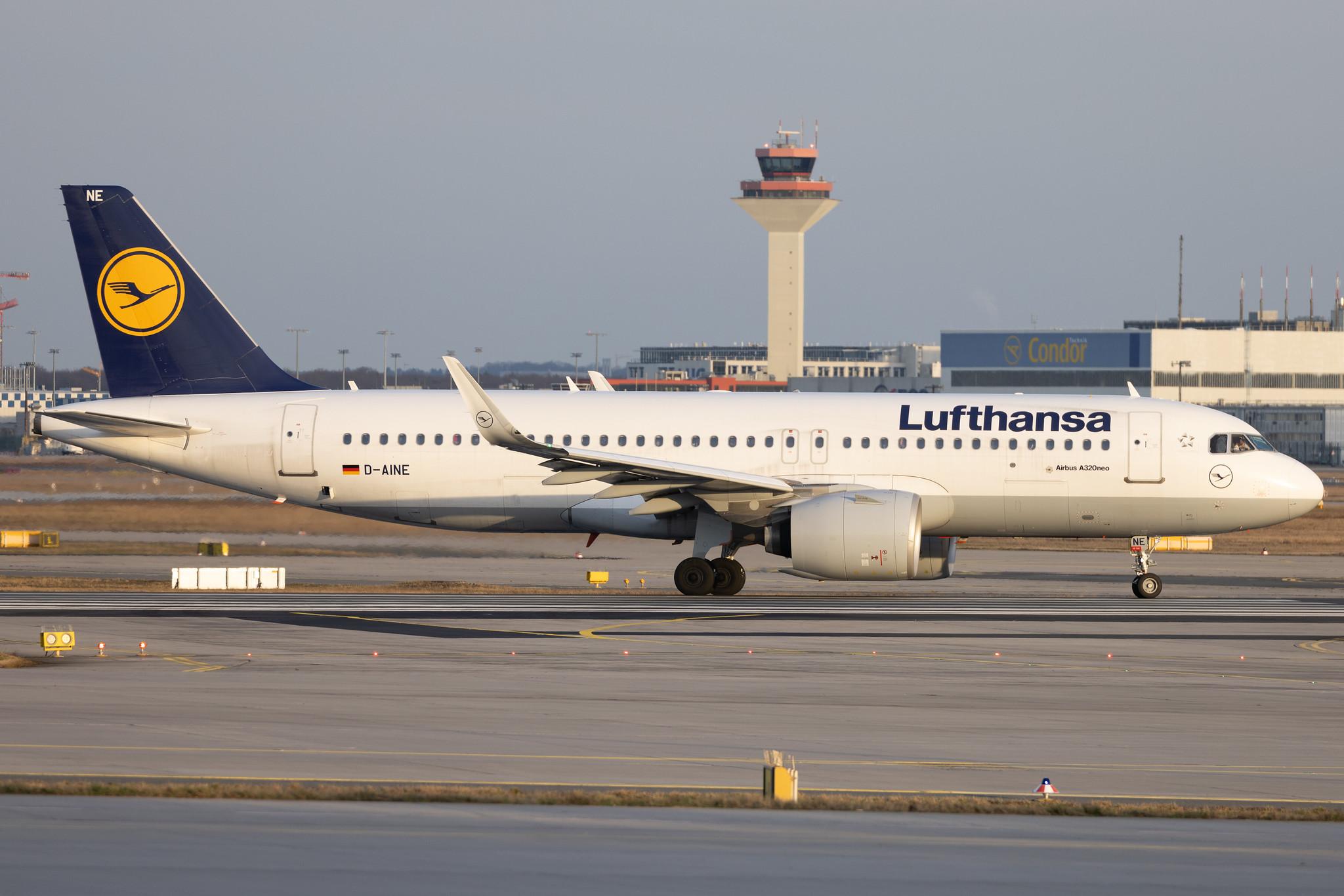 Frankfurt Airport: Lufthansa (LH / DLH) | Airbus A320-271N A20N | D-AINE | MSN 7103