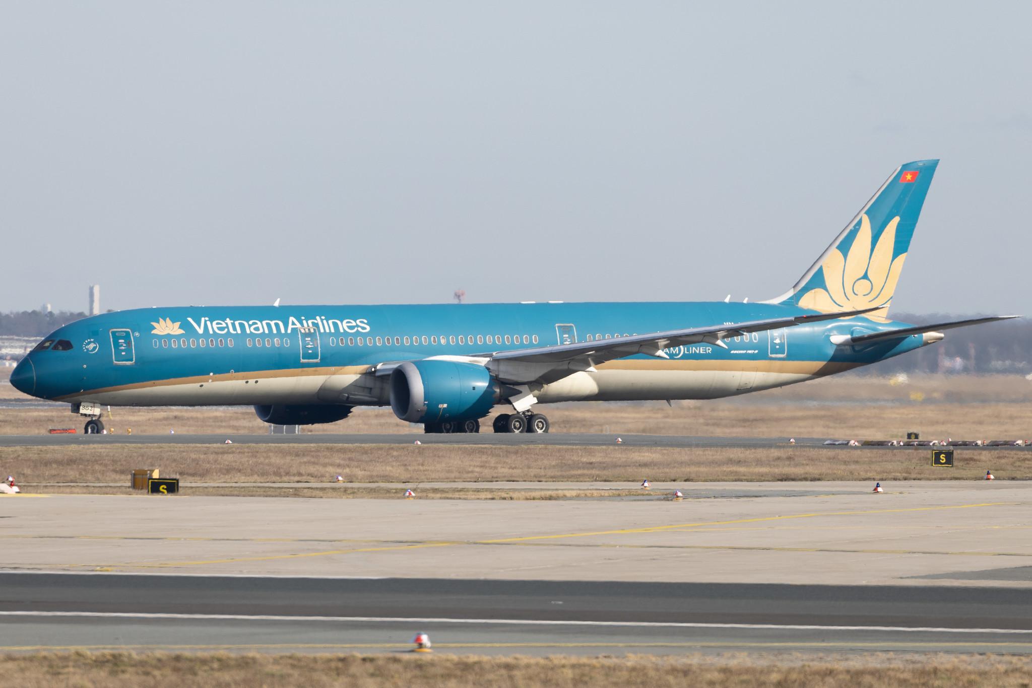 Frankfurt Airport: Vietnam Airlines (VN / HVN) | Boeing 787-9 Dreamliner B789 | VN-A863 | MSN 35153