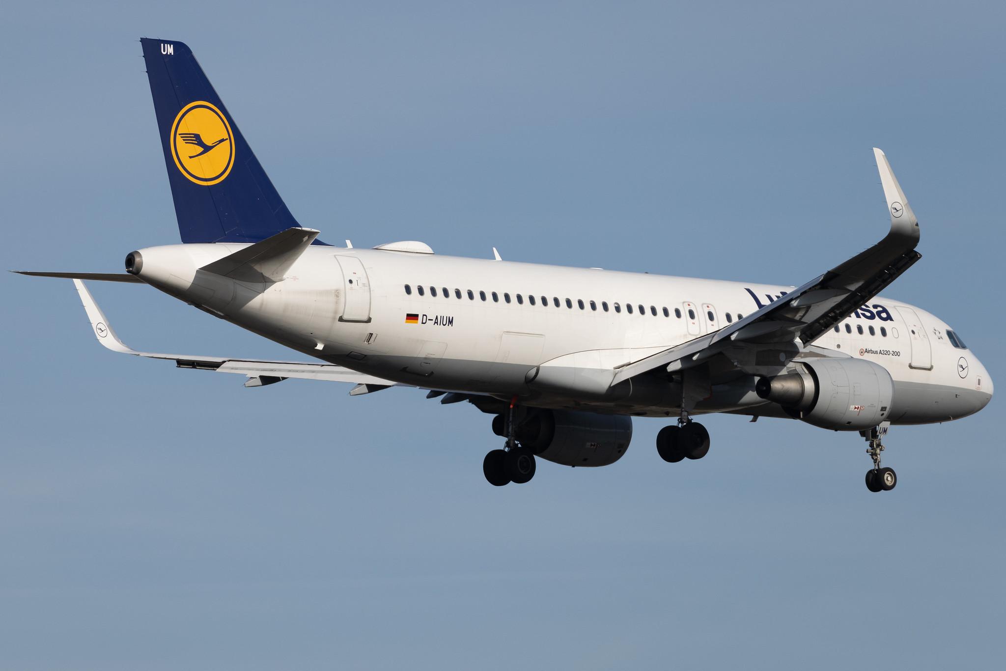 Frankfurt Airport: Lufthansa (LH / DLH) | Airbus A320-214 A320 | D-AIUM | MSN 6577