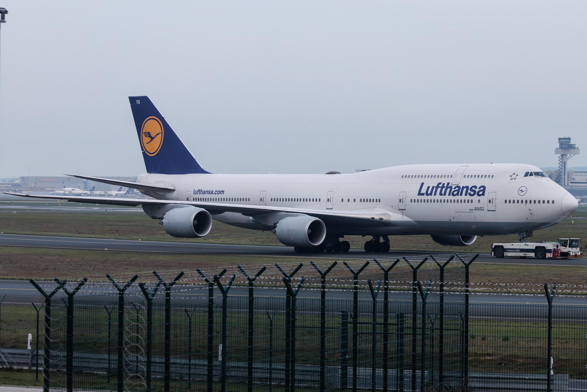 Frankfurt Airport: Lufthansa (LH / DLH) | Boeing 747-830 B748 | D-ABYG | MSN 37831