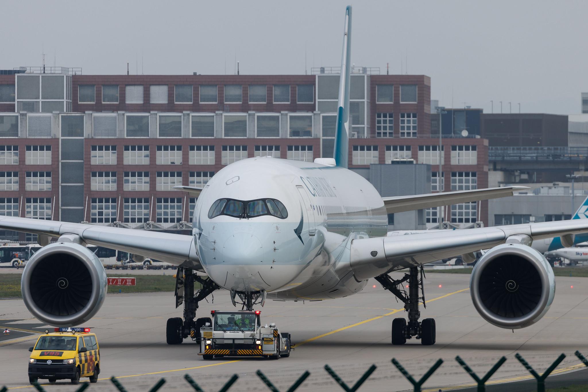 Frankfurt Airport: Cathay Pacific (CX / CPA) | Airbus A350-1041 A35K | B-LXH | MSN 258