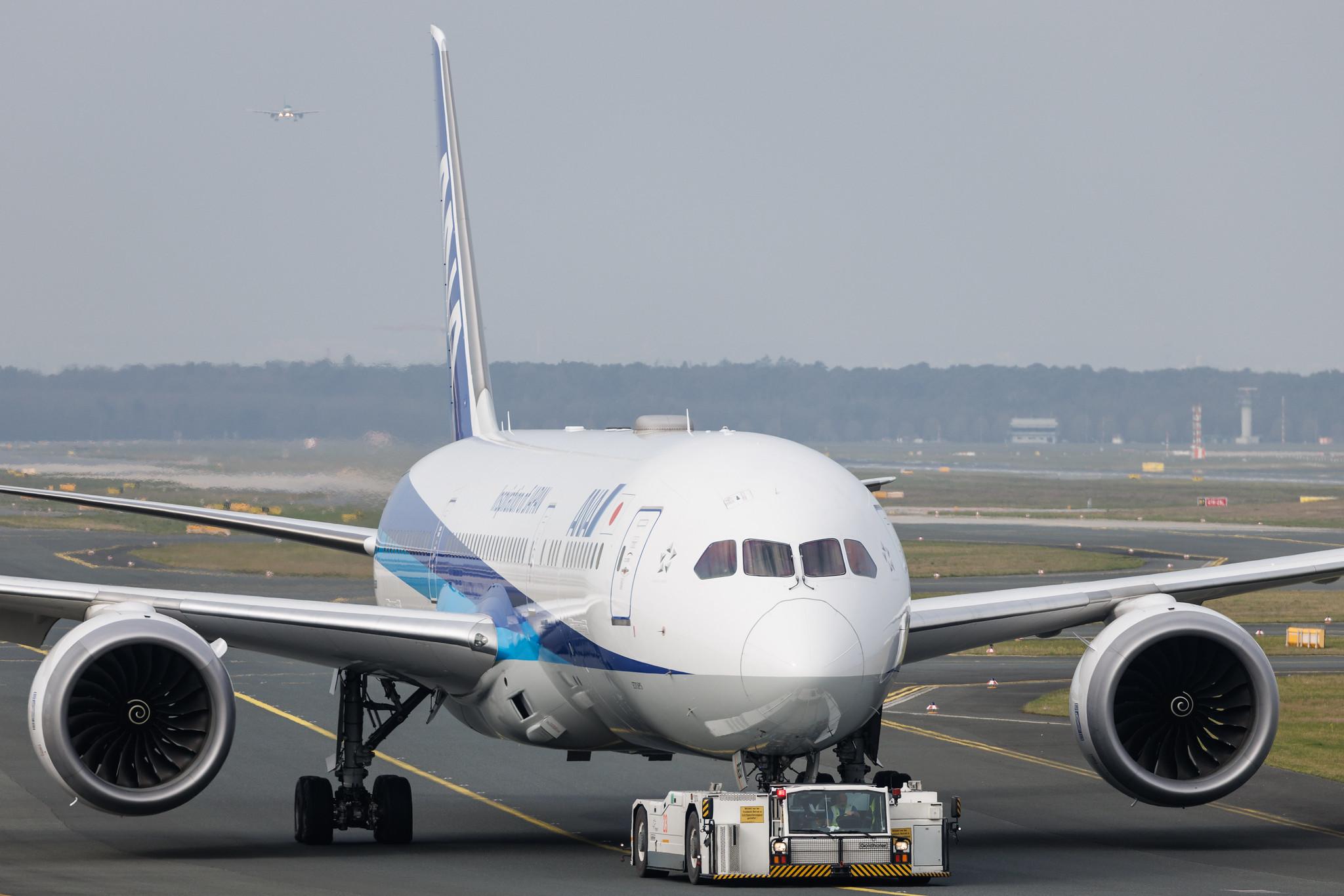 Frankfurt Airport: All Nippon Airways (NH / ANA) | Operator: Air Japan | Boeing 787-9 Dreamliner B789 | JA837A | MSN 34526