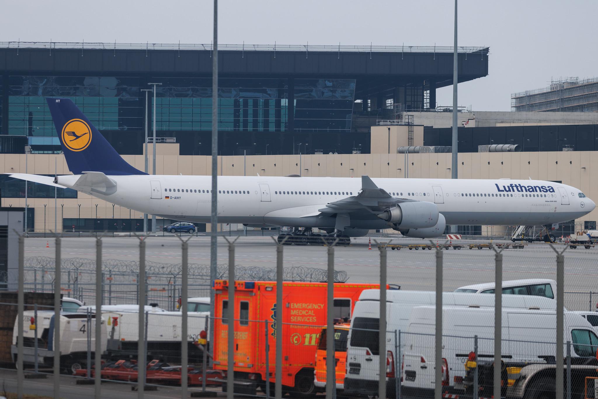 Frankfurt Airport: Lufthansa (LH / DLH) | Airbus A340-642 A346 | D-AIHY | MSN 0987