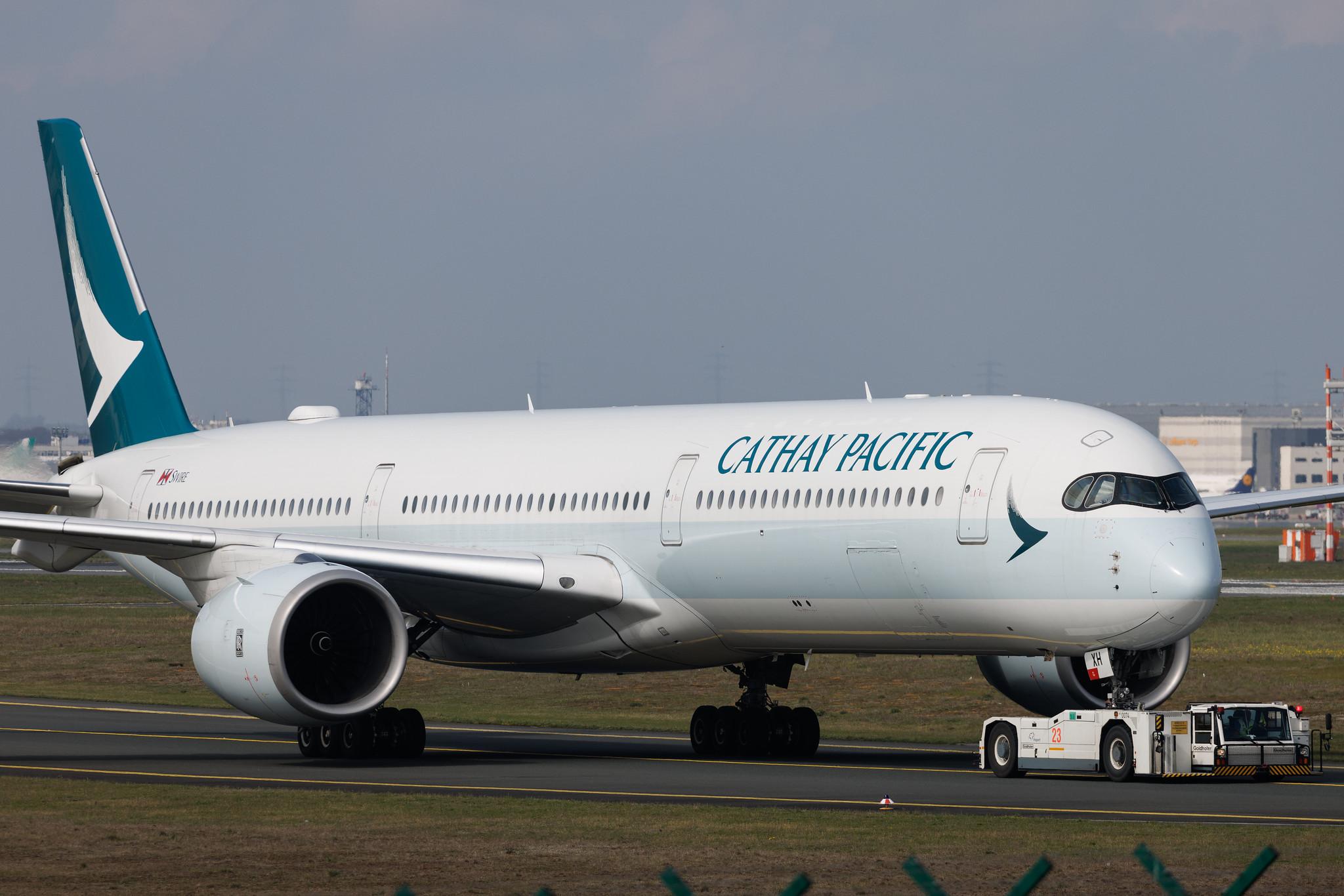 Frankfurt Airport: Cathay Pacific (CX / CPA) | Airbus A350-1041 A35K | B-LXH | MSN 258