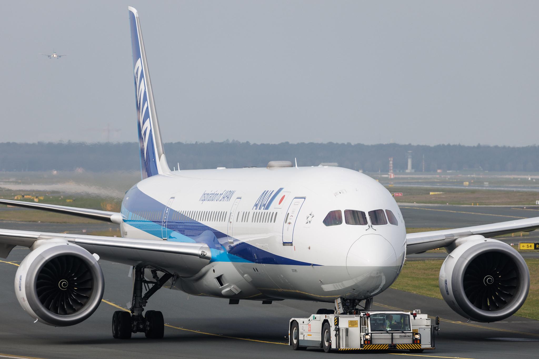 Frankfurt Airport: All Nippon Airways (NH / ANA) | Operator: Air Japan | Boeing 787-9 Dreamliner B789 | JA837A | MSN 34526