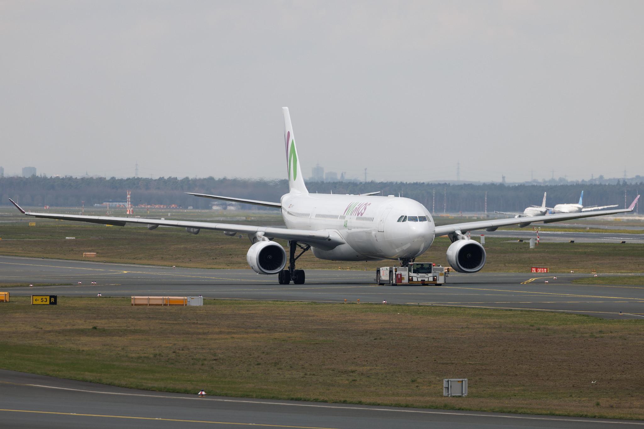 Frankfurt Airport: Wamos Air (EB / PLM) | Airbus A330-343 A333 | EC-NTX | MSN 1597