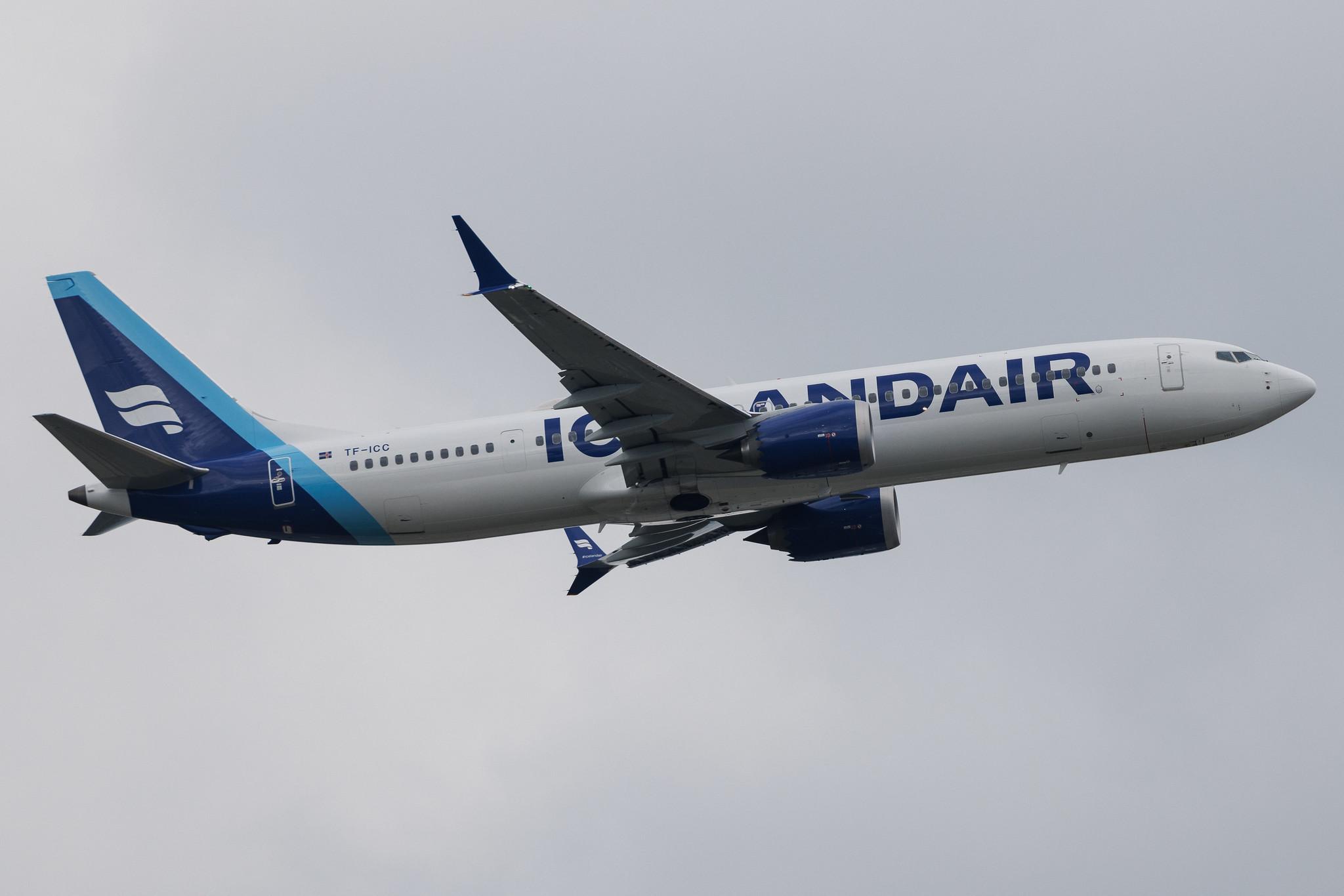 Frankfurt Airport: Icelandair (FI / ICE) | Boeing 737 MAX 9 B39M | TF-ICC | MSN 44359