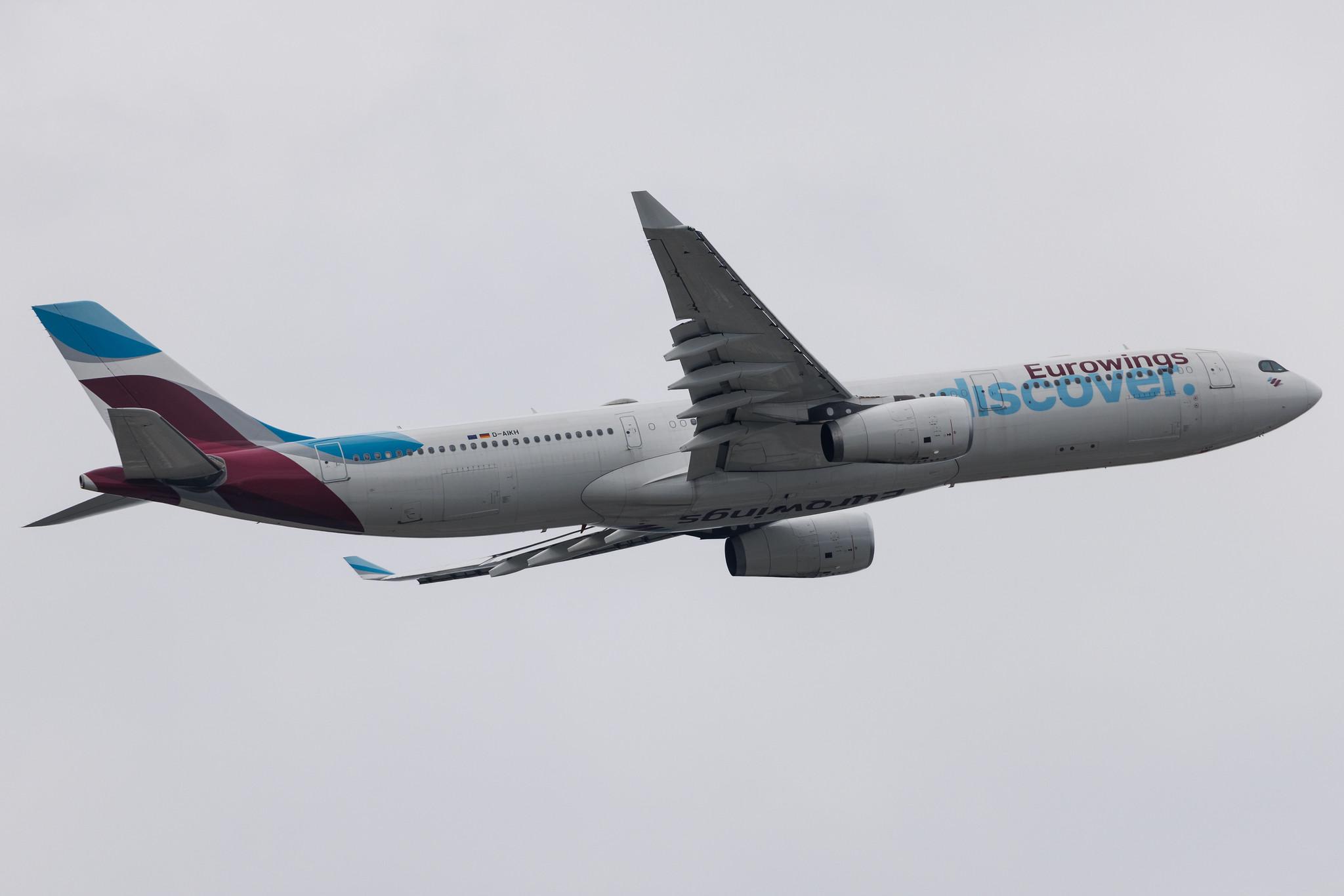 Frankfurt Airport: Eurowings Discover (4Y / OCN) | Airbus A330-343 A333 | D-AIKH | MSN 0648