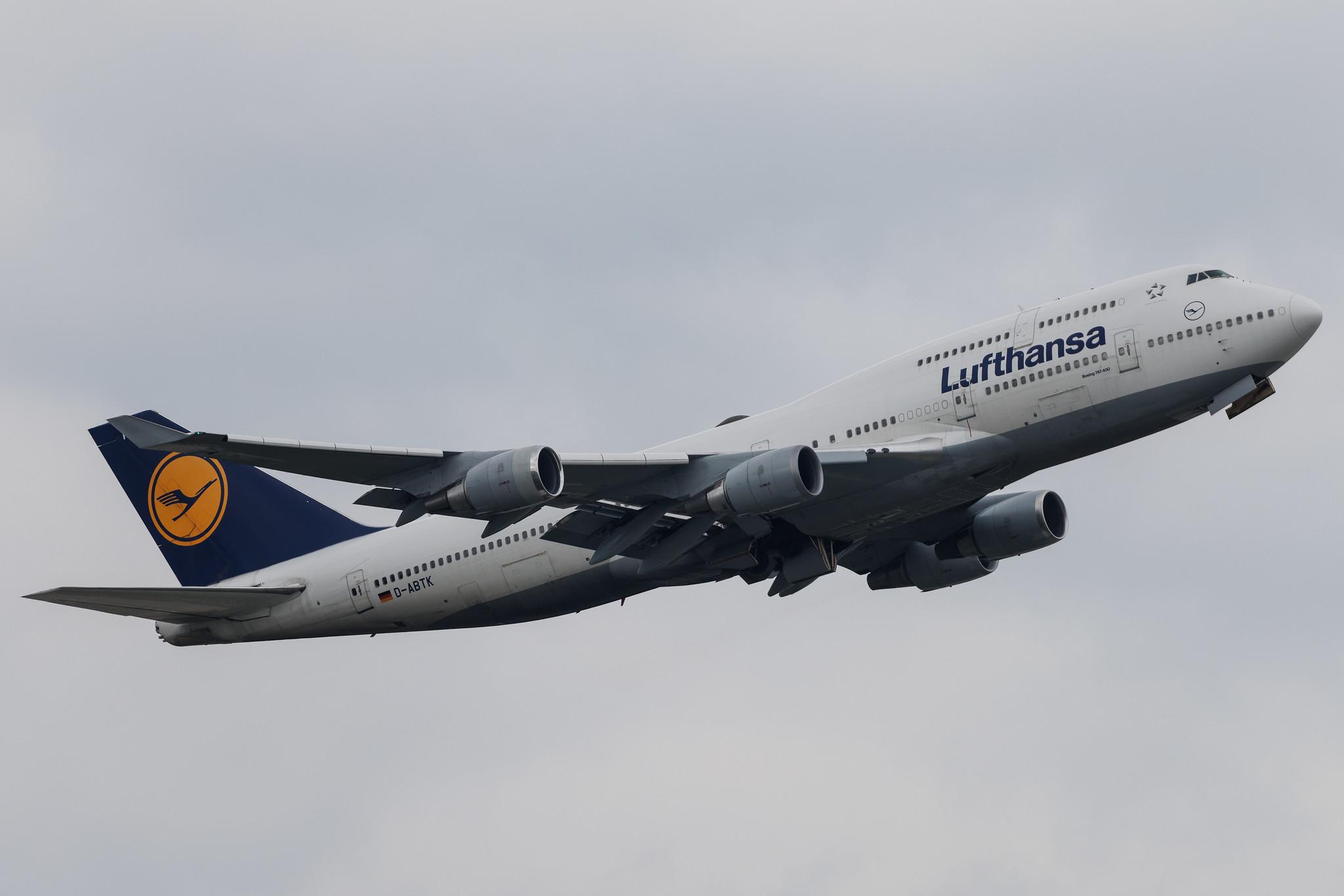 Frankfurt Airport: Lufthansa (LH / DLH) | Boeing 747-430 B744 | D-ABTK | MSN 29871