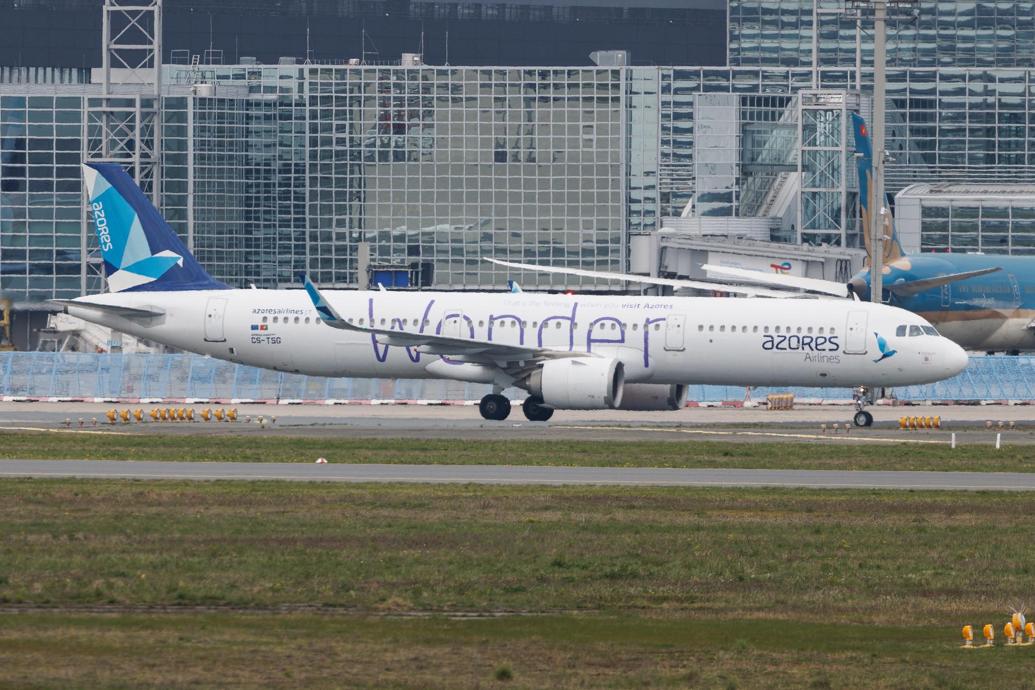Frankfurt Airport: Azores Airlines (S4 / RZO) | Livery: Wonder Livery | Airbus A321-253N A21N | CS-TSG | MSN 8051