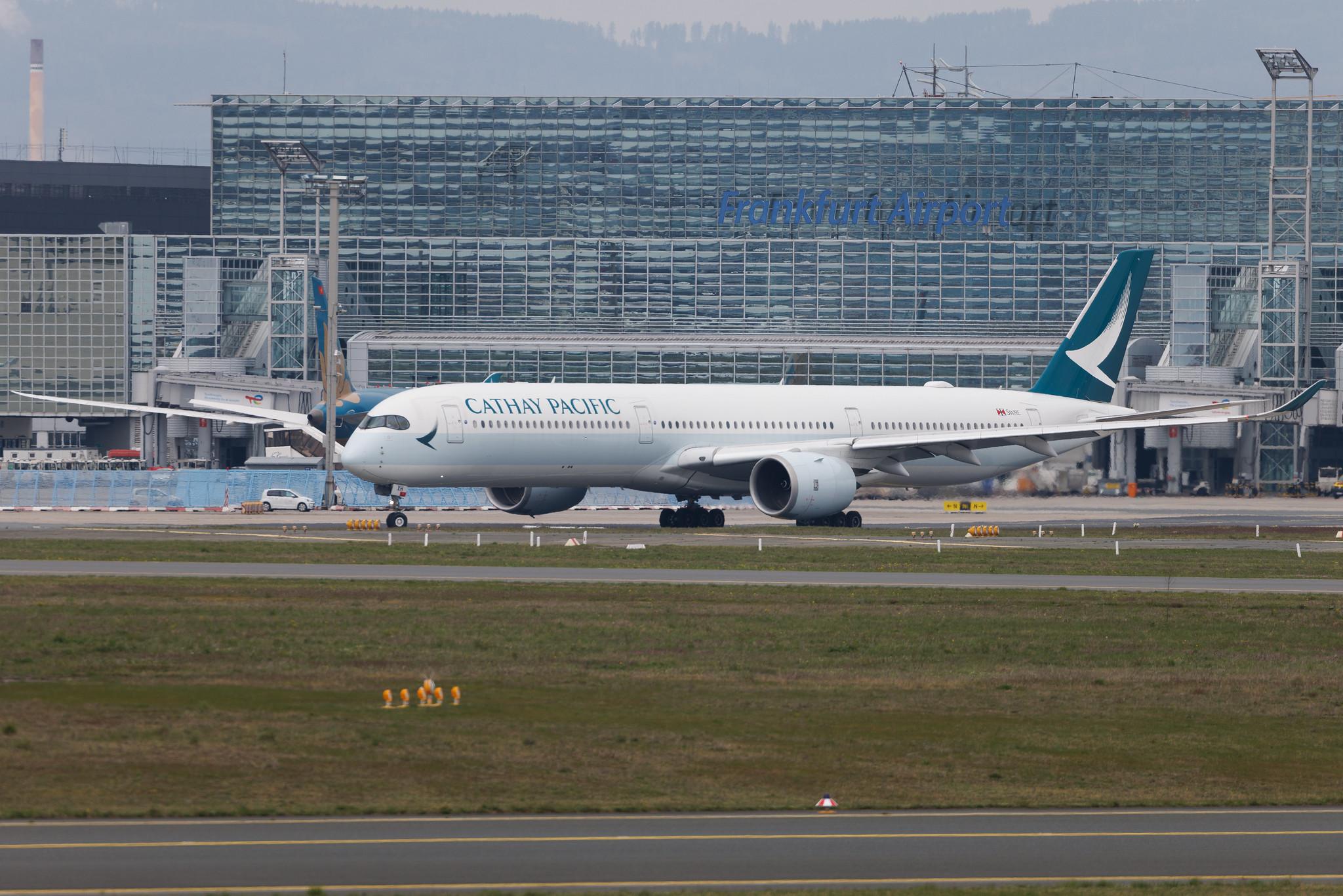 Frankfurt Airport: Cathay Pacific (CX / CPA) | Airbus A350-1041 A35K | B-LXH | MSN 258