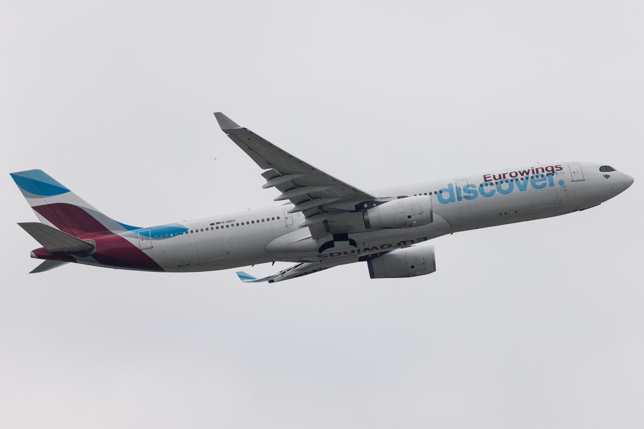 Frankfurt Airport: Eurowings Discover (4Y / OCN) | Airbus A330-343 A333 | D-AIKH | MSN 0648