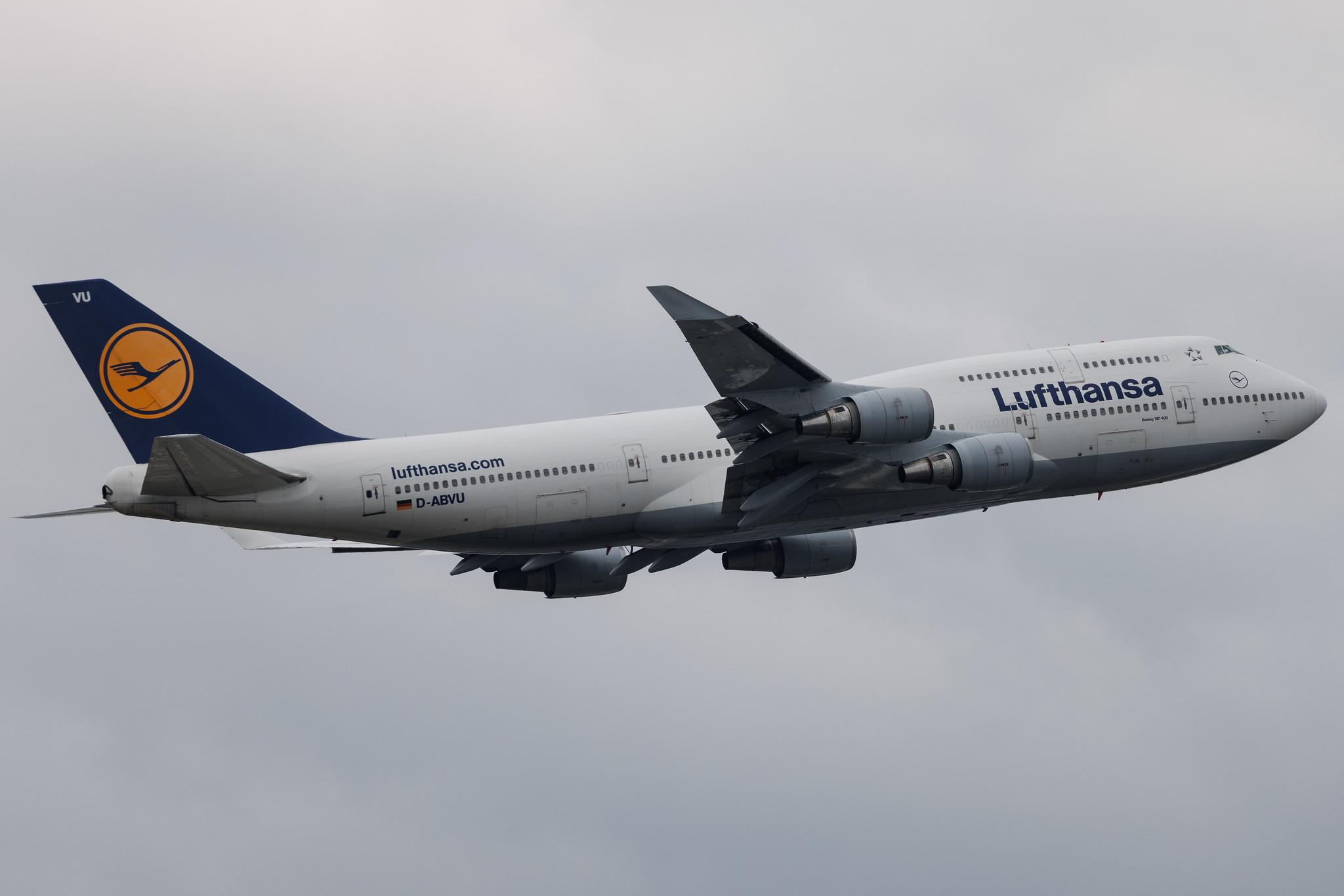 Frankfurt Airport: Lufthansa (LH / DLH) | Boeing 747-430 B744 | D-ABVU | MSN 29492