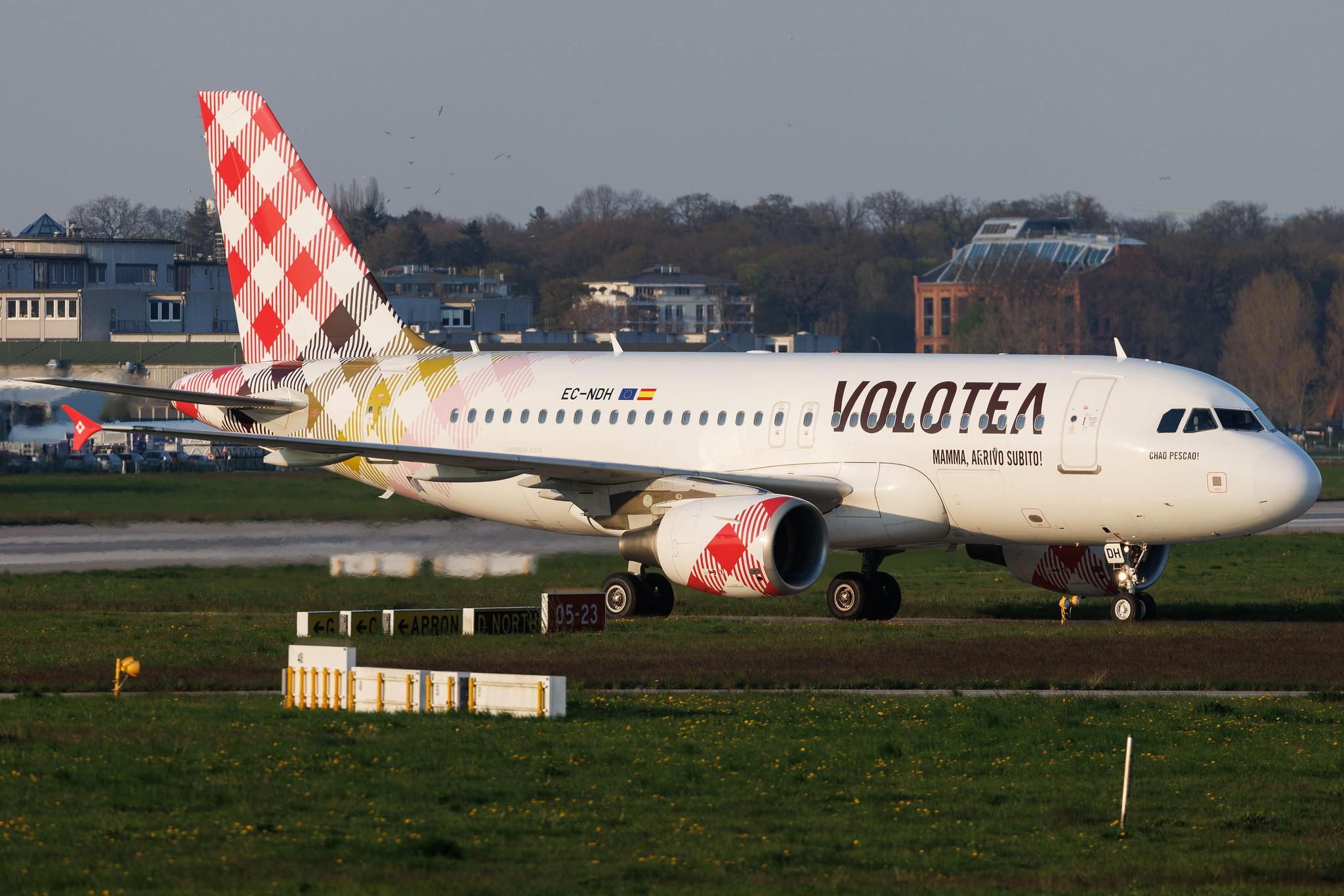 Hamburg Finkenwerder: Volotea (V7 / VOE) | Airbus A319-111 A319 | EC-NDH | MSN 03403