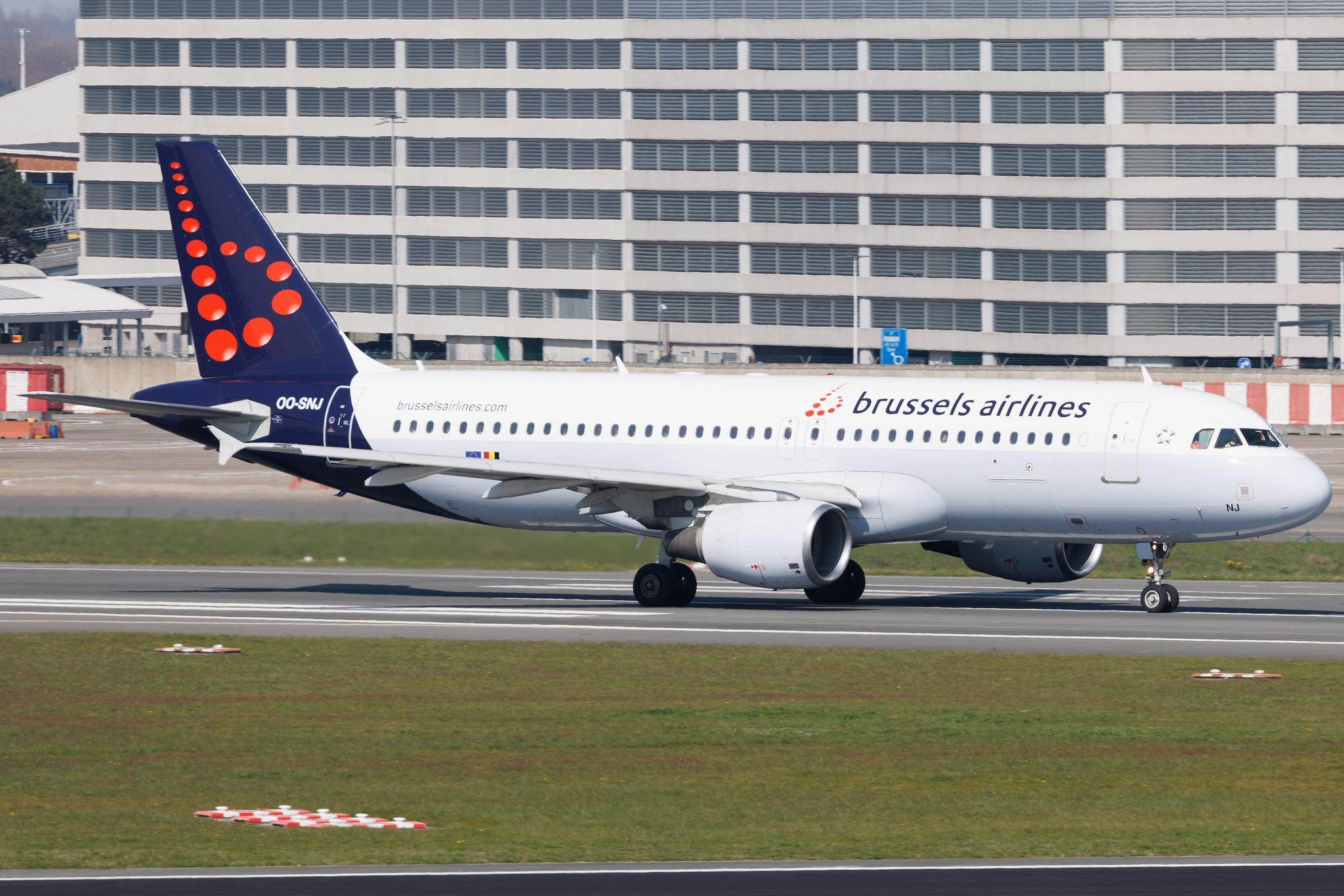 Brussels Airport: Brussels Airlines (SN / BEL) | Airbus A320-214 A320 | OO-SNJ | MSN 3161