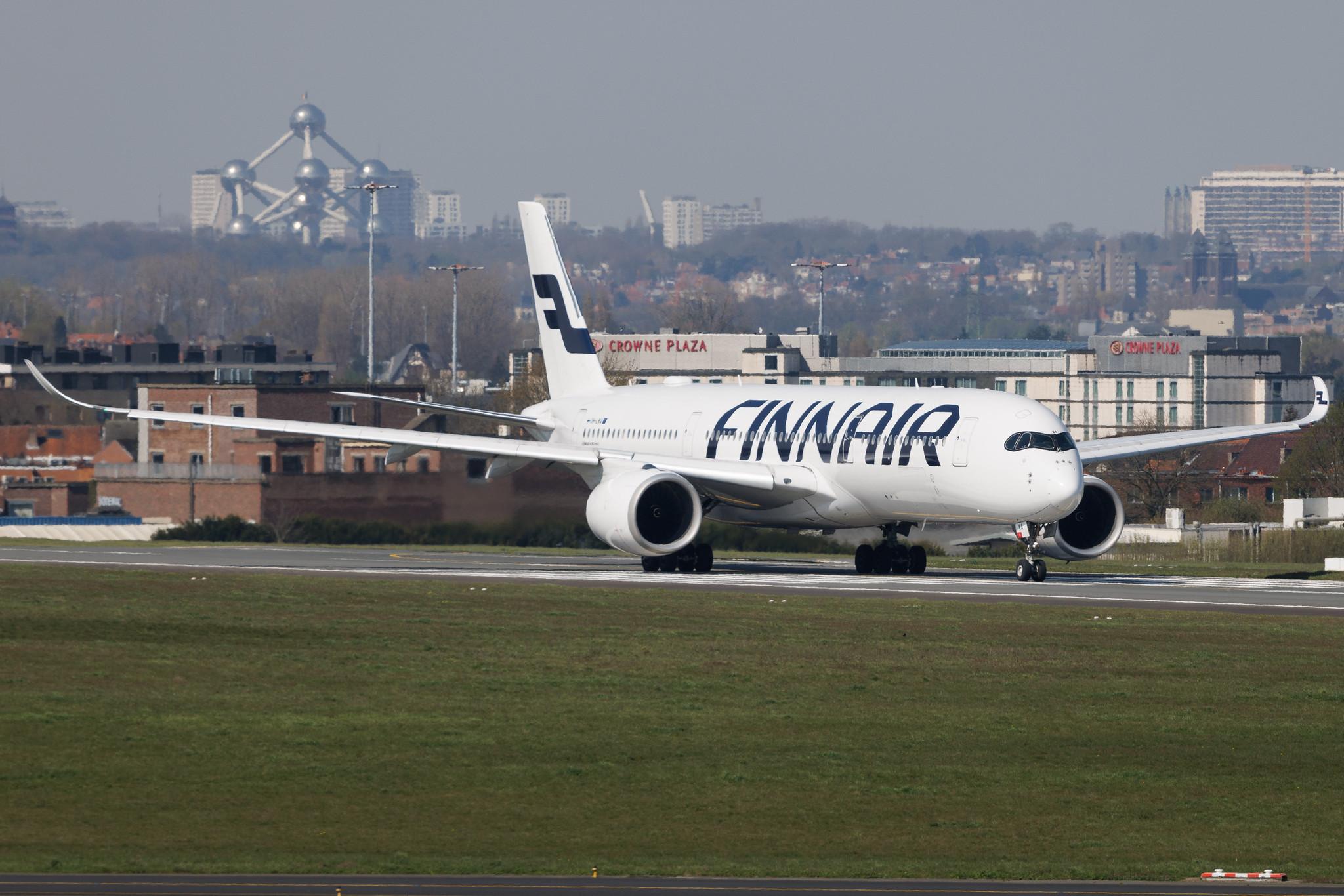Brussels Airport: Finnair (AY / FIN) | Airbus A350-941 A359 | OH-LWA | MSN 018