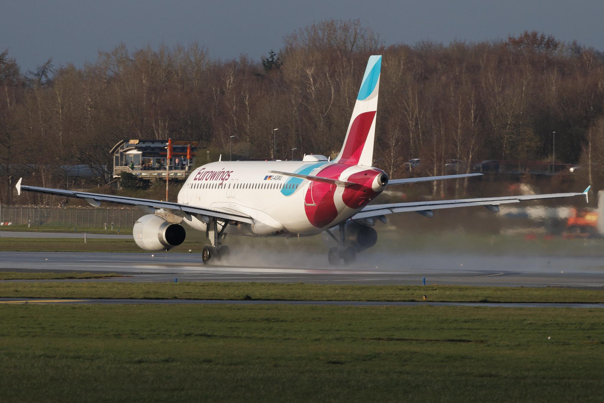 Hamburg Airport: Eurowings (EW / EWG) | Airbus A319-132 A319 | D-AGWU | MSN 5457