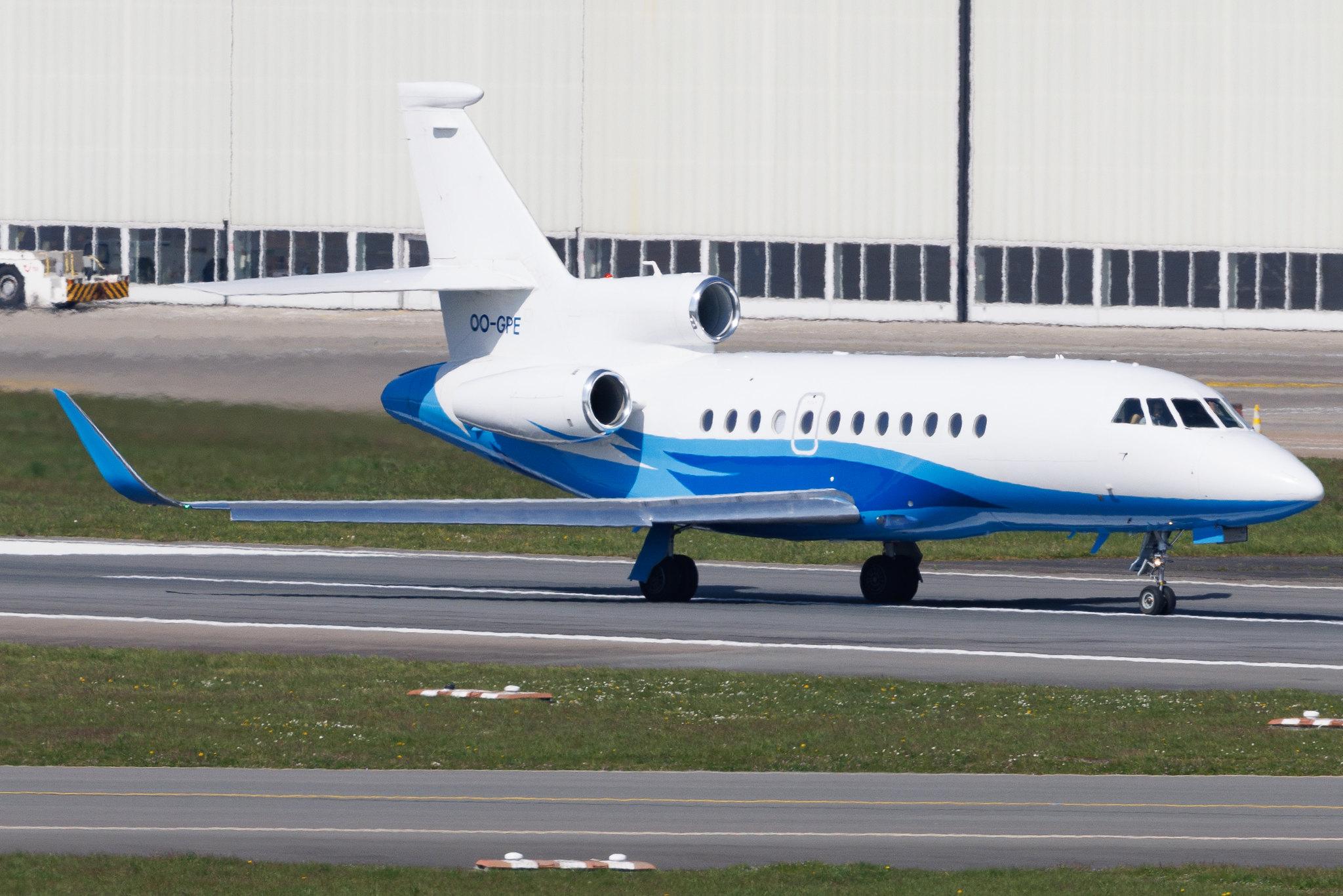 Brussels Airport: Luxaviation Belgium (/ AAB) | Dassault Falcon 900LX F900 | OO-GPE | MSN 252