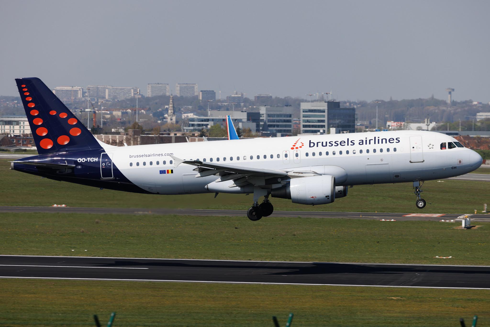 Brussels Airport: Brussels Airlines (SN / BEL) | Airbus A320-214 A320 | OO-TCH | MSN 1929