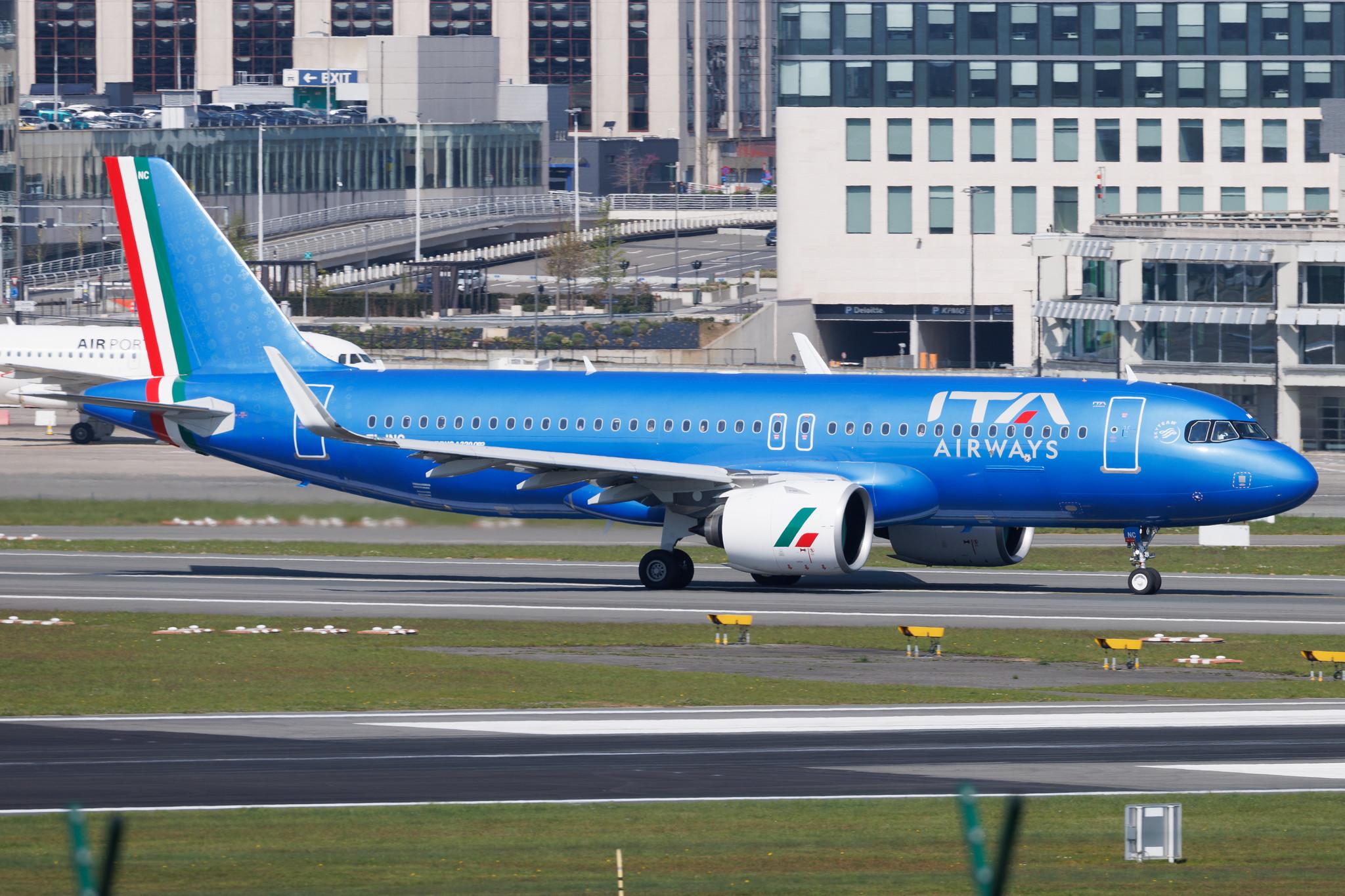 Brussels Airport: ITA Airways (AZ / ITY) | Airbus A320-272N A20N | EI-INC | MSN 11288