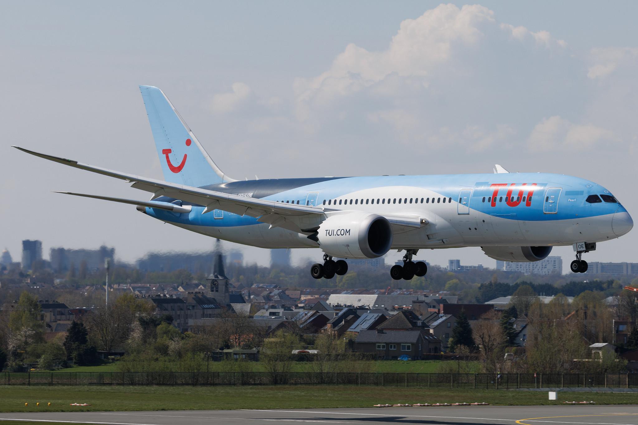 Brussels Airport: TUI (X3 / TUI) | Operator: TUIfly Belgium | Boeing 787-8 Dreamliner B788 | OO-LOE | MSN 36426