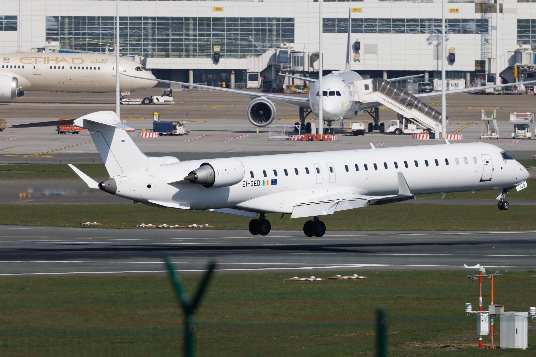 Brussels Airport: CityJet (WX / BCY) | Operator: Cityjet | Mitsubishi CRJ-900LR CRJ9 | EI-GED | MSN 15240