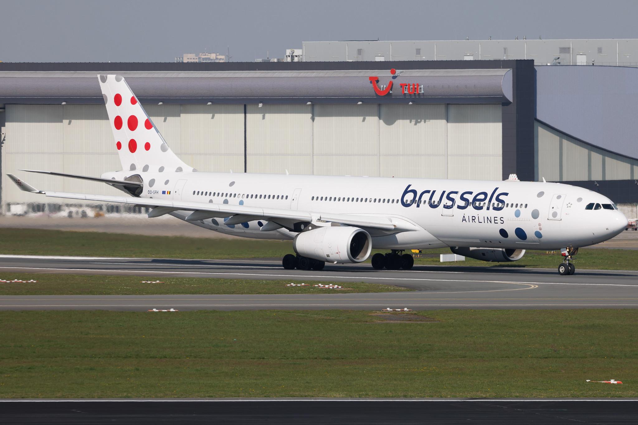 Brussels Airport: Brussels Airlines (SN / BEL) |  Airbus A330-342 A333 | OO-SFH | MSN 0679