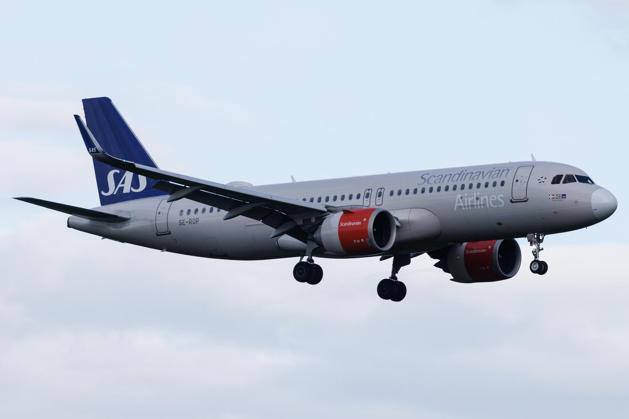 Brussels Airport: SAS (SK / SAS) | Airbus A320-251N A20N | SE-ROP | MSN 8350