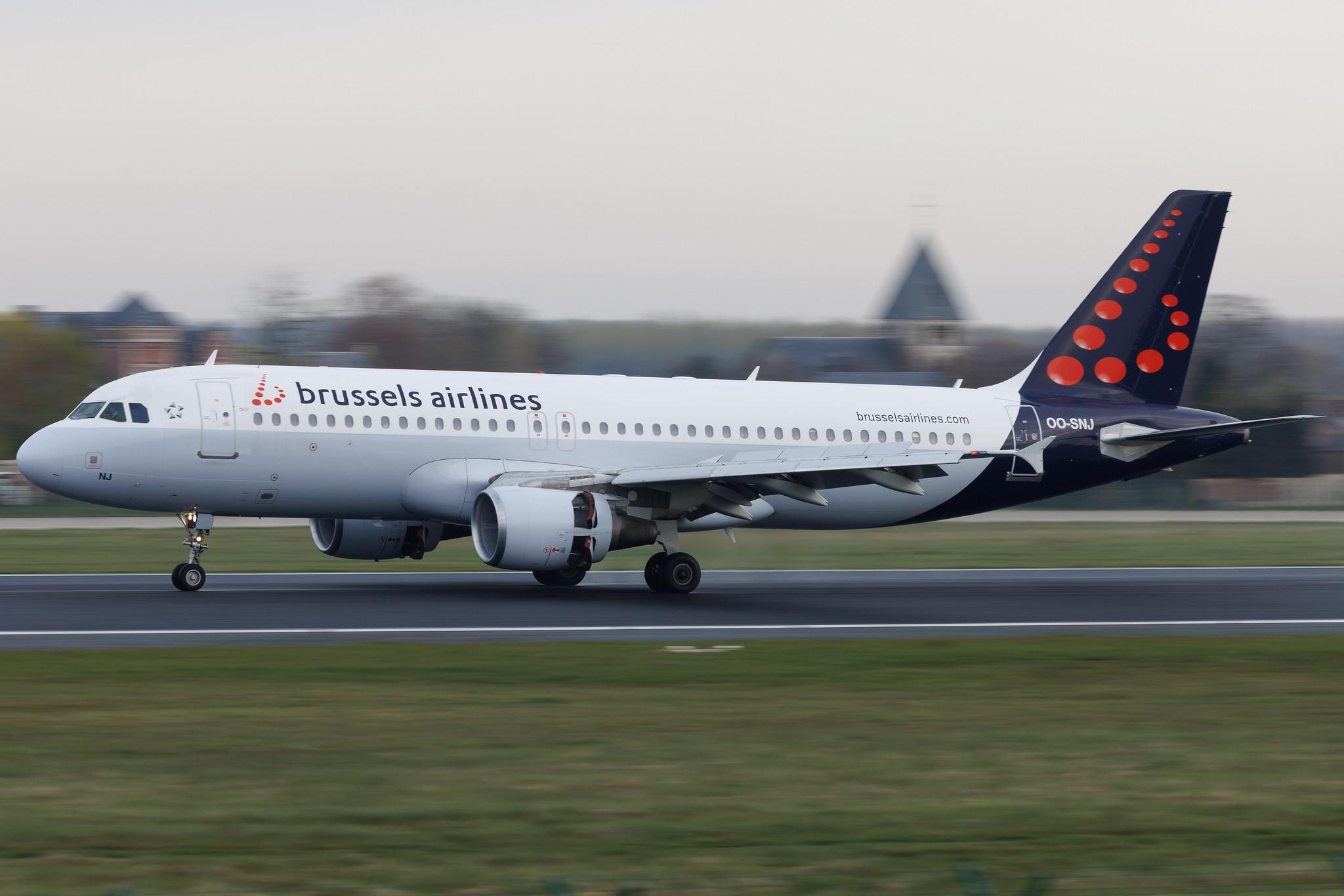 Brussels Airport: Brussels Airlines (SN / BEL) | Airbus A320-214 A320 | OO-SNJ | MSN 3161