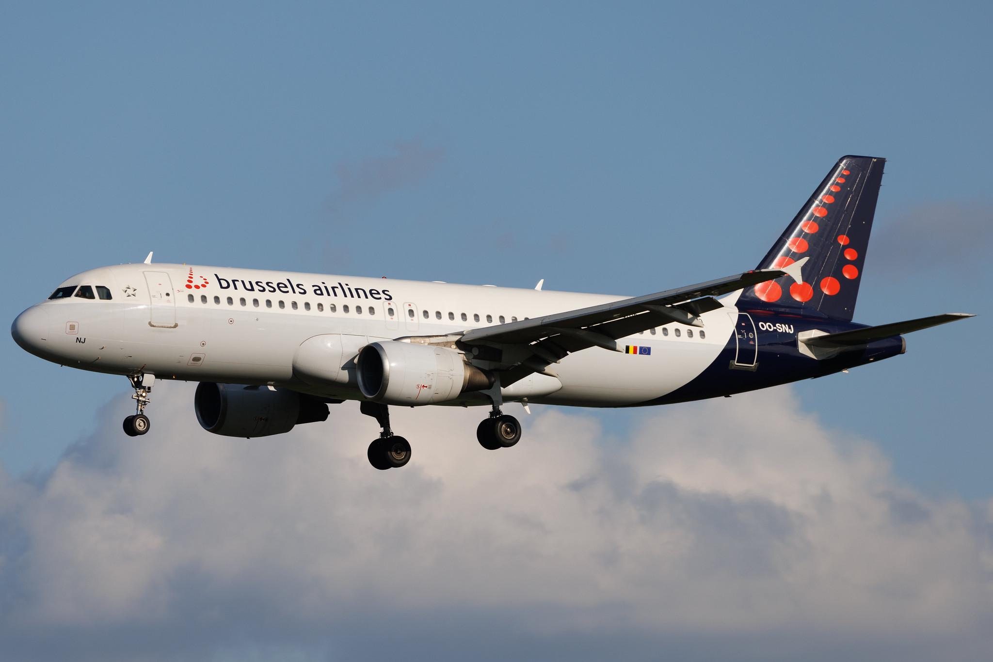 Brussels Airport: Brussels Airlines (SN / BEL) | Airbus A320-214 A320 | OO-SNJ | MSN 3161