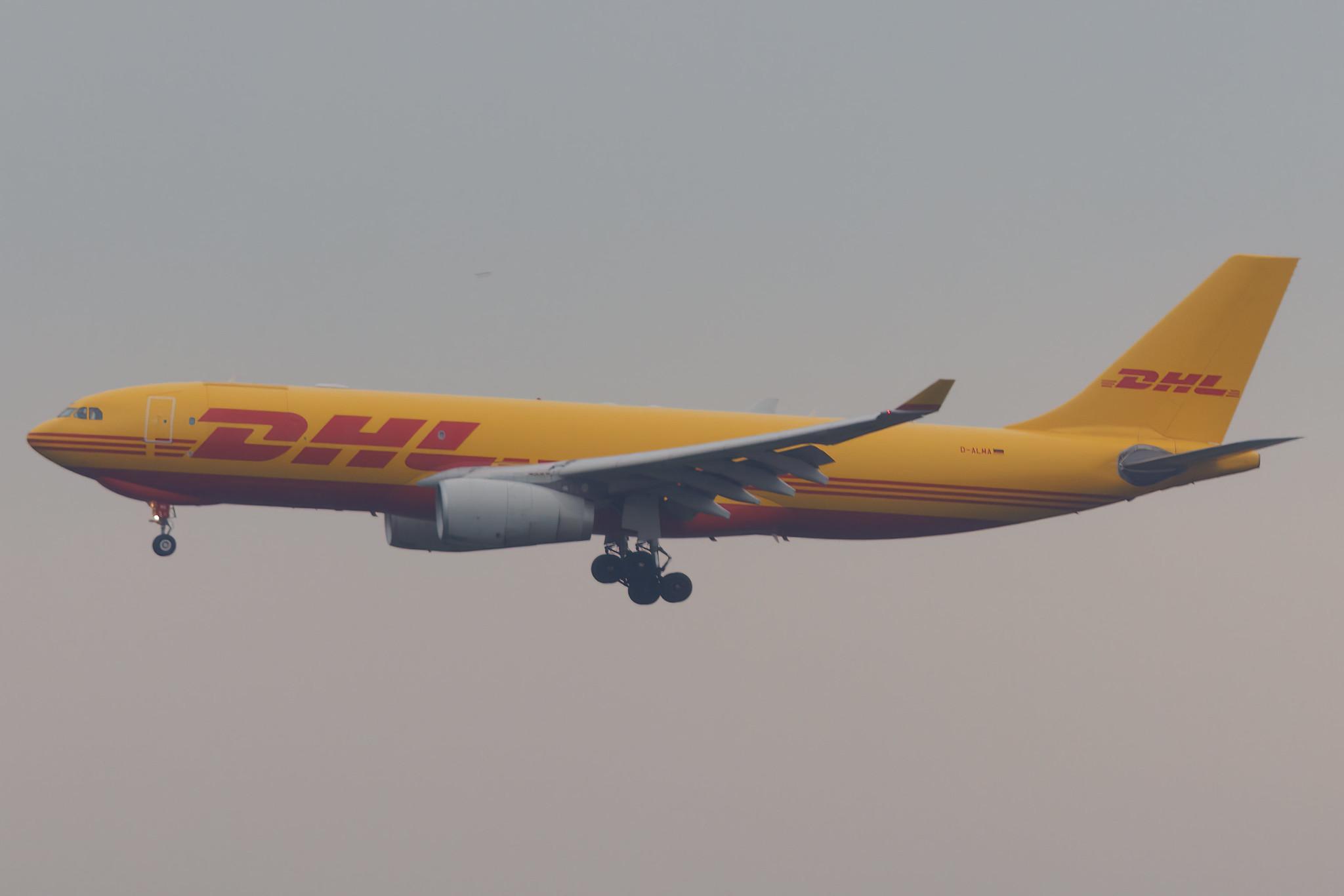 Brussels Airport: DHL (D0 / DHK) | Operator: European Air Transport | Airbus A330-243F A332 | D-ALMA | MSN 1524