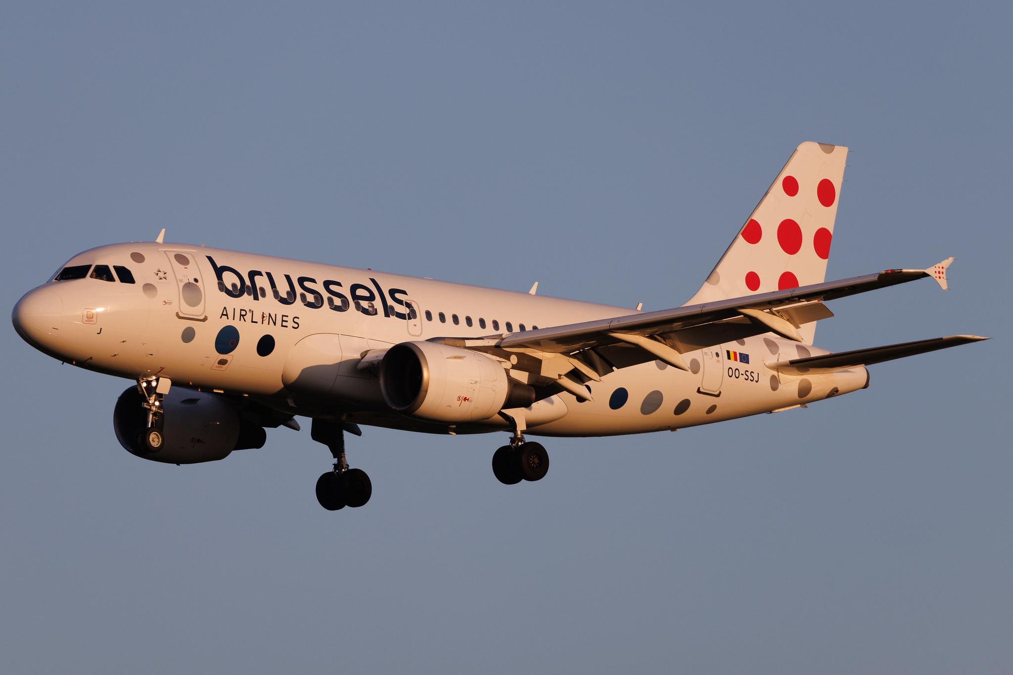 Brussels Airport: Brussels Airlines (SN / BEL) | Airbus A319-111 A319 | OO-SSJ | MSN 1759