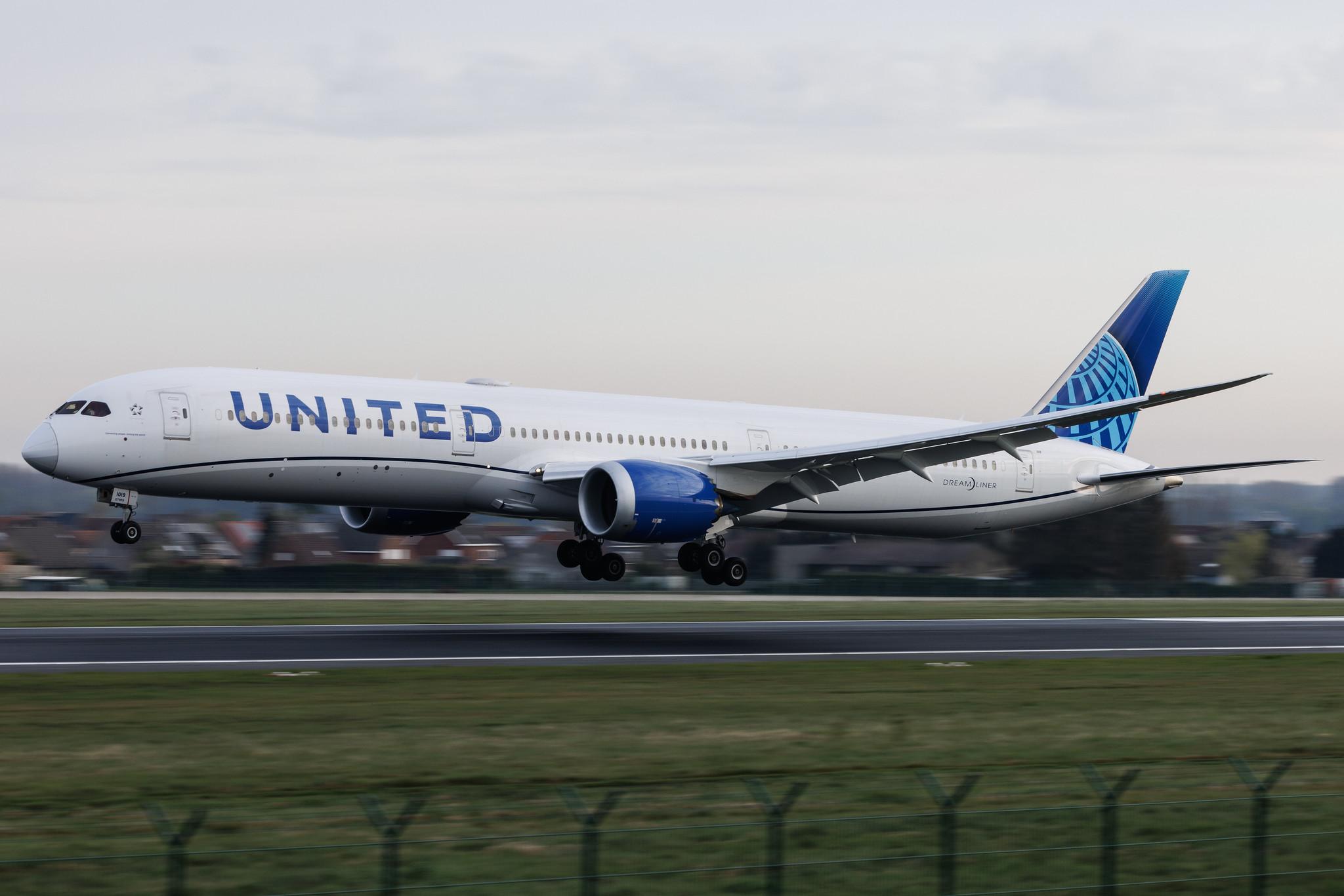 Brussels Airport: United Airlines (UA / UAL) | Boeing 787-10 Dreamliner B78X | N14019 | MSN 66988