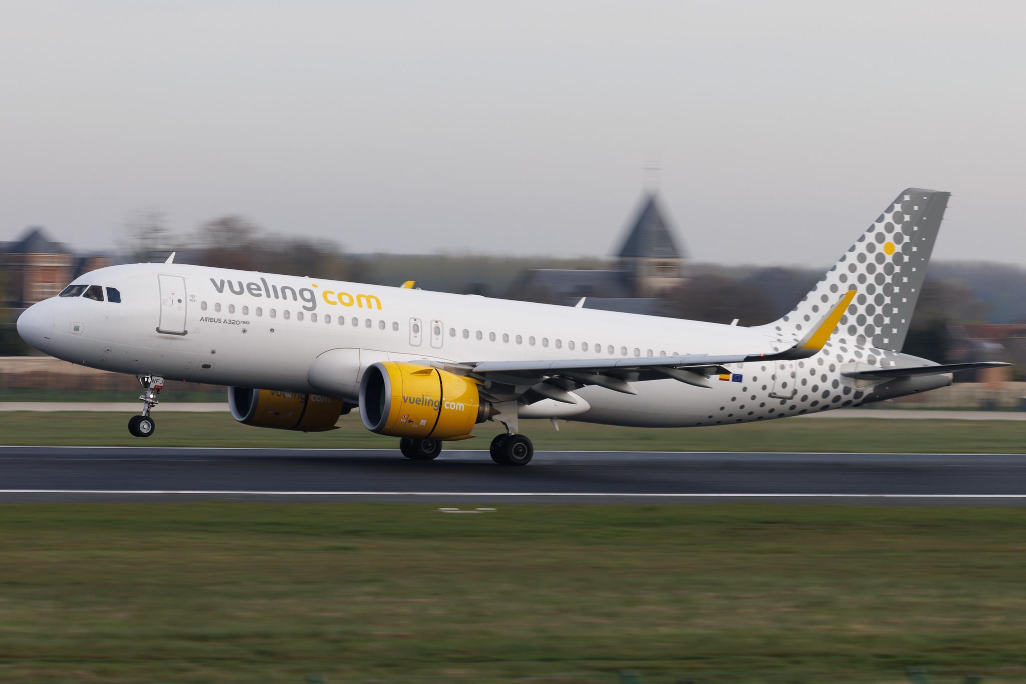 Brussels Airport: Vueling (VY / VLG) | Airbus A320-271N A20N | EC-NFJ | MSN 9144