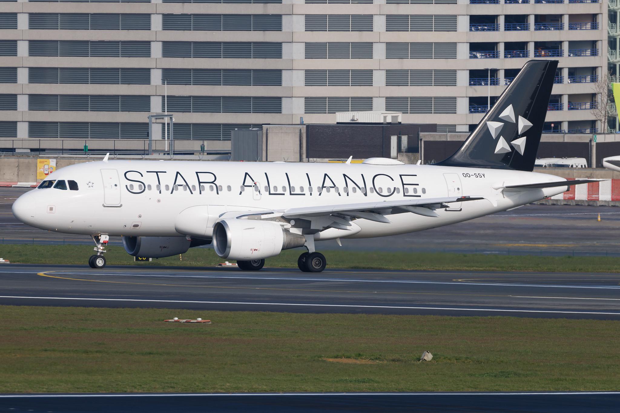 Brussels Airport: Brussels Airlines (SN / BEL) | Livery: Star Alliance Livery | Airbus A319-112 A319 | OO-SSY | MSN 2494