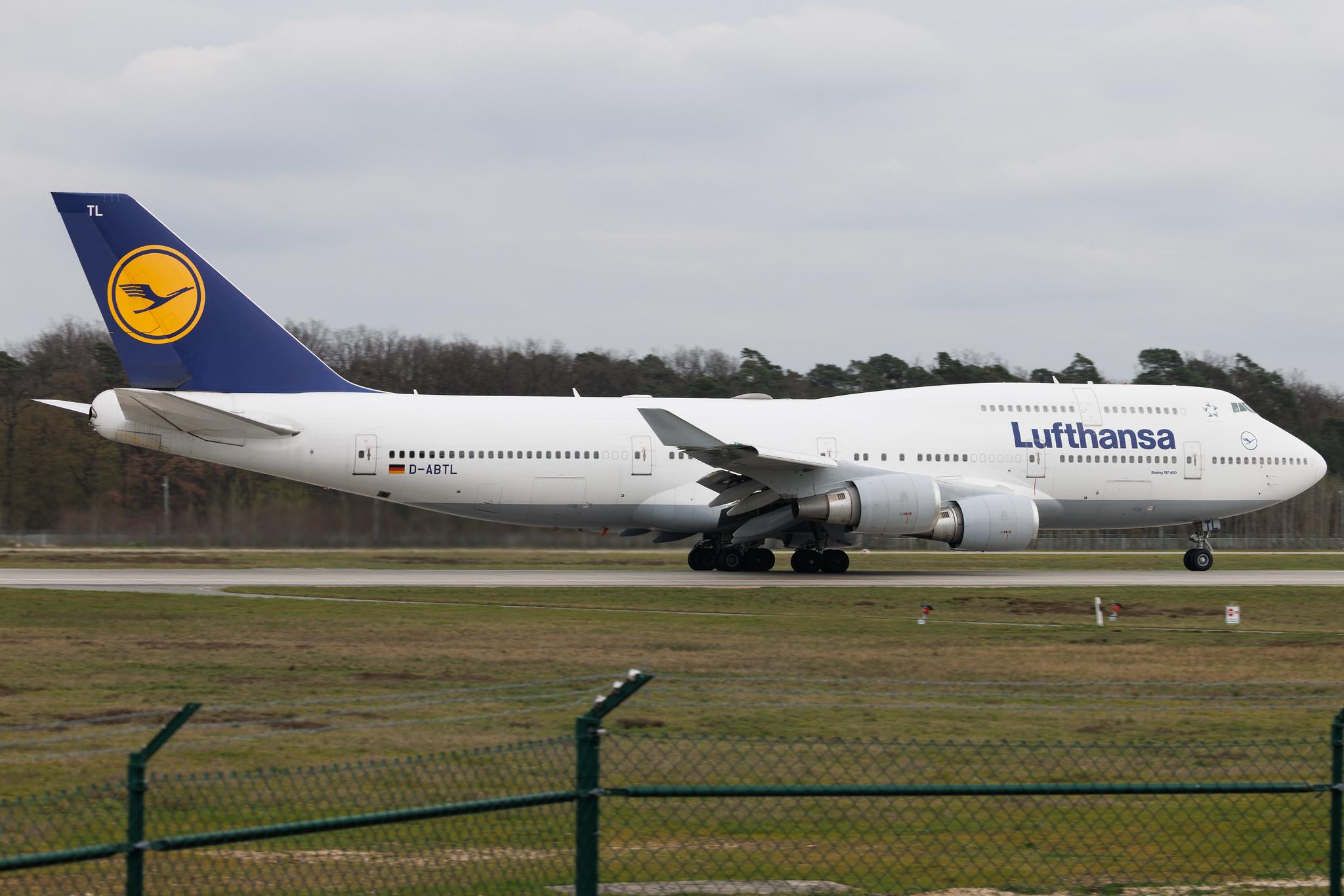 Frankfurt Airport: Lufthansa (LH / DLH) | Boeing 747-430 B744 | D-ABTL | MSN 29872