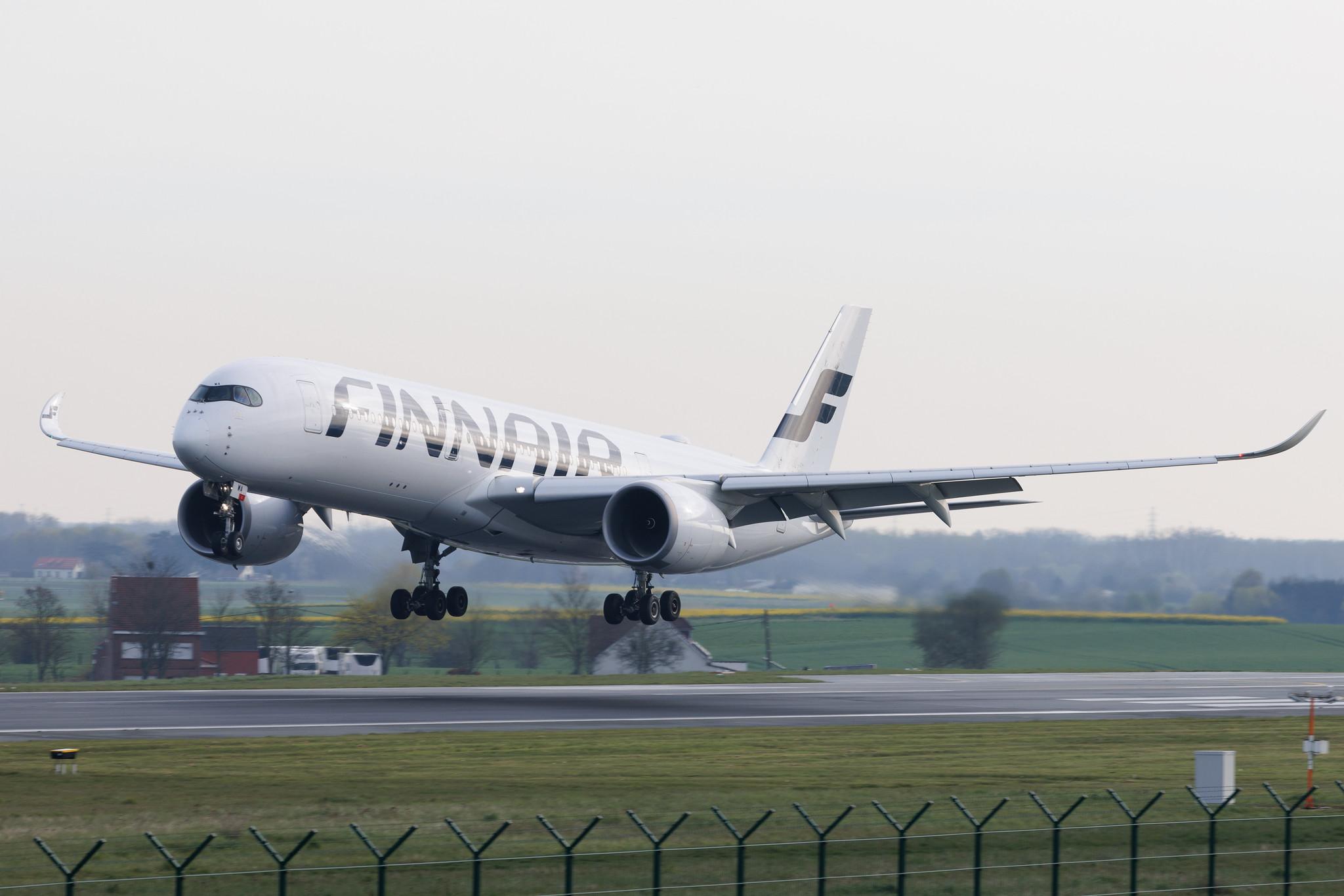 Brussels Airport: Finnair (AY / FIN) | Airbus A350-941 A359 | OH-LWA | MSN 018