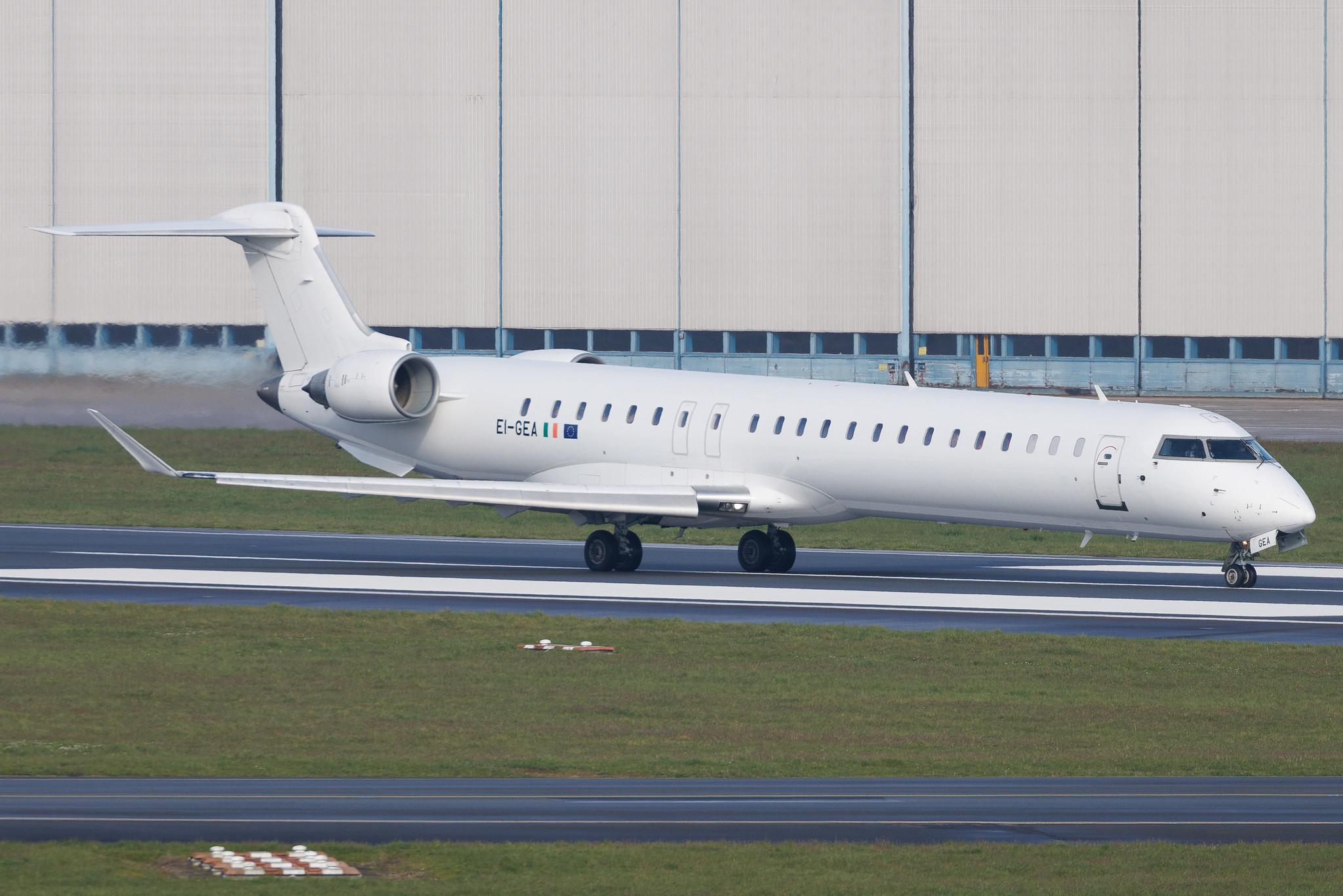 Brussels Airport: CityJet (WX / BCY) | Operator: Cityjet | Mitsubishi CRJ-900LR CRJ9 | EI-GEA | MSN 15224