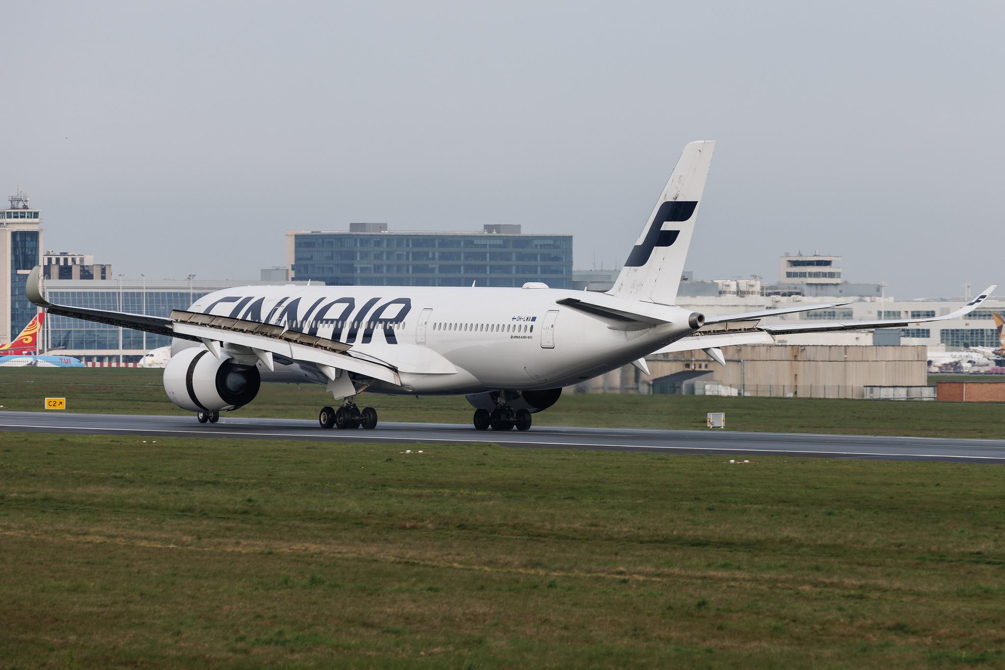 Brussels Airport: Finnair (AY / FIN) | Airbus A350-941 A359 | OH-LWA | MSN 018