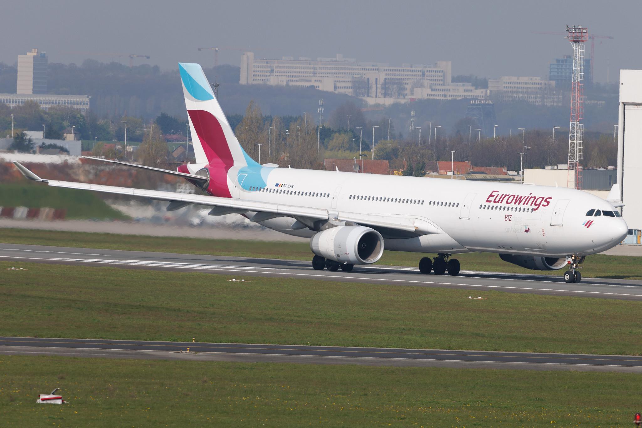 Brussels Airport: Brussels Airlines (SN / BEL) | Airbus A330-342 A333 | OO-SFB | MSN 0915