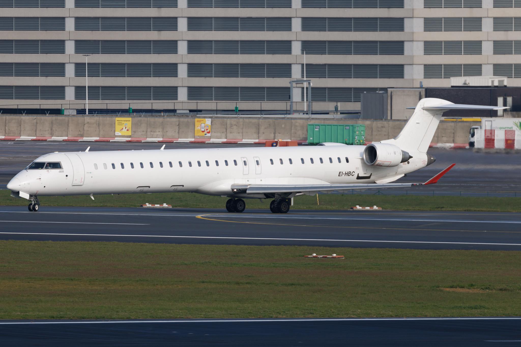 Brussels Airport: Hibernian Airlines (HG / HBN) | Mitsubishi CRJ-1000 CRJX | EI-HBC | MSN 19052