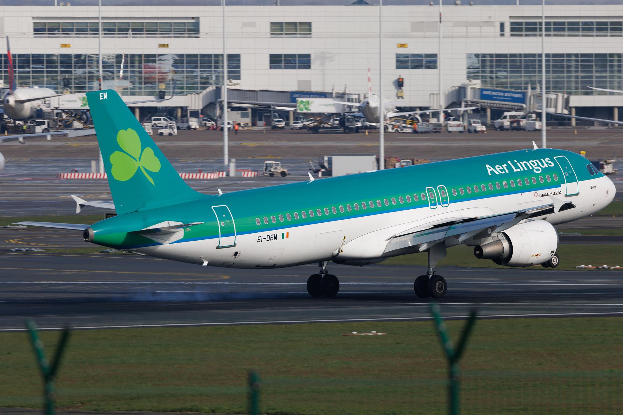 Brussels Airport: Aer Lingus (EI / EIN) | Airbus A320-214 A320 | EI-DEM | MSN 2411