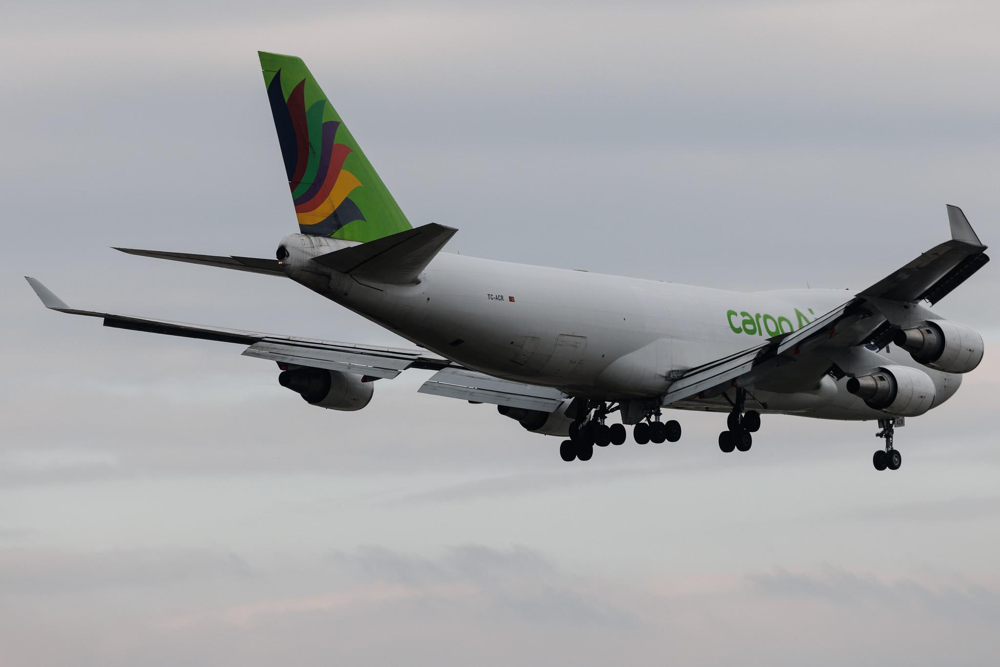 Frankfurt Airport: AirACT (9T / RUN) | Boeing 747-428F(ER) B744 | TC-ACR | MSN 32866