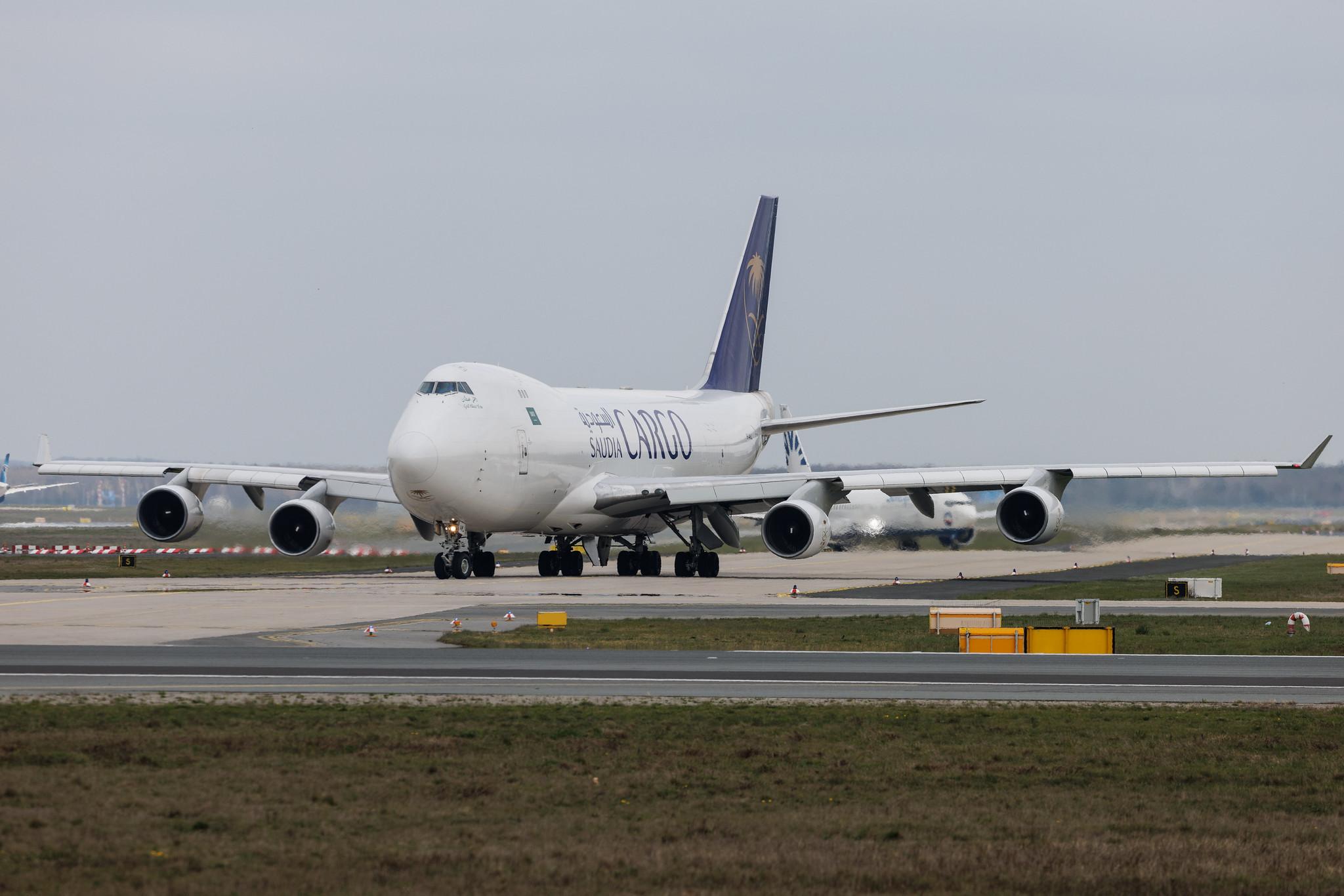 Frankfurt Airport: Saudia Cargo (SV / SVA) | Operator: Air Atlanta Europe | Boeing 747-412F B744 | 9H-AKJ | MSN 28263