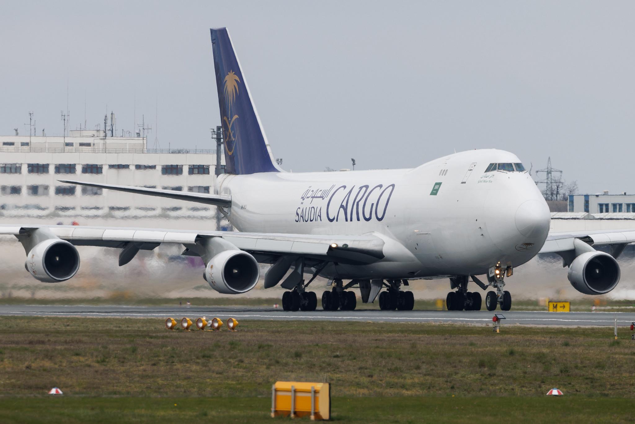 Frankfurt Airport: Saudia Cargo (SV / SVA) | Operator: Air Atlanta Europe | Boeing 747-412F B744 | 9H-AKJ | MSN 28263